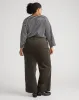 Charlie High Rise Sailor Cords - Nori sold by Universal Standard