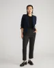 Smart Signature Ponte Pants - Storm Houndstooth sold by Universal Standard