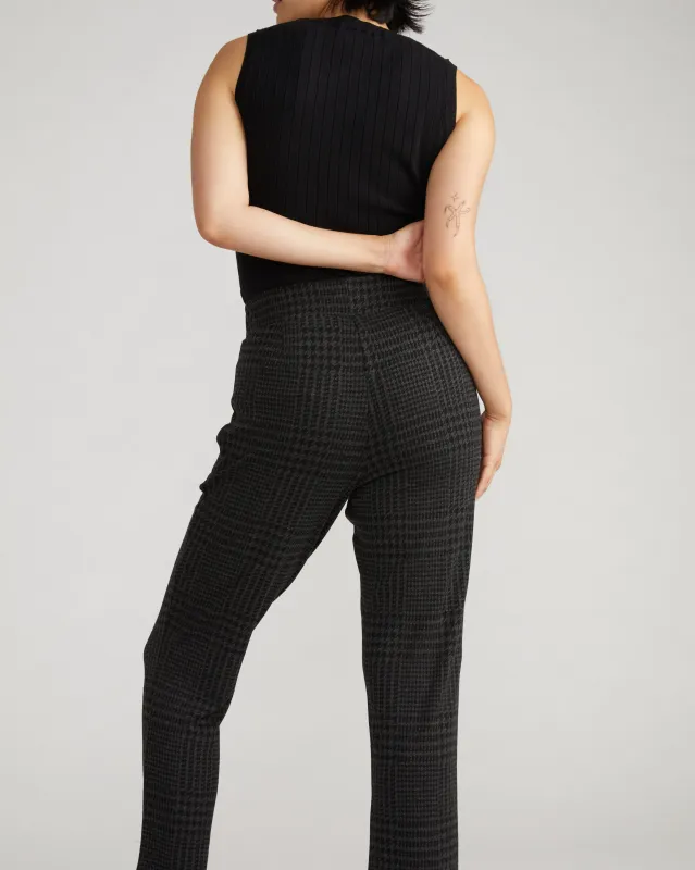 Smart Signature Ponte Pants Long - Storm Houndstooth made by Universal Standard