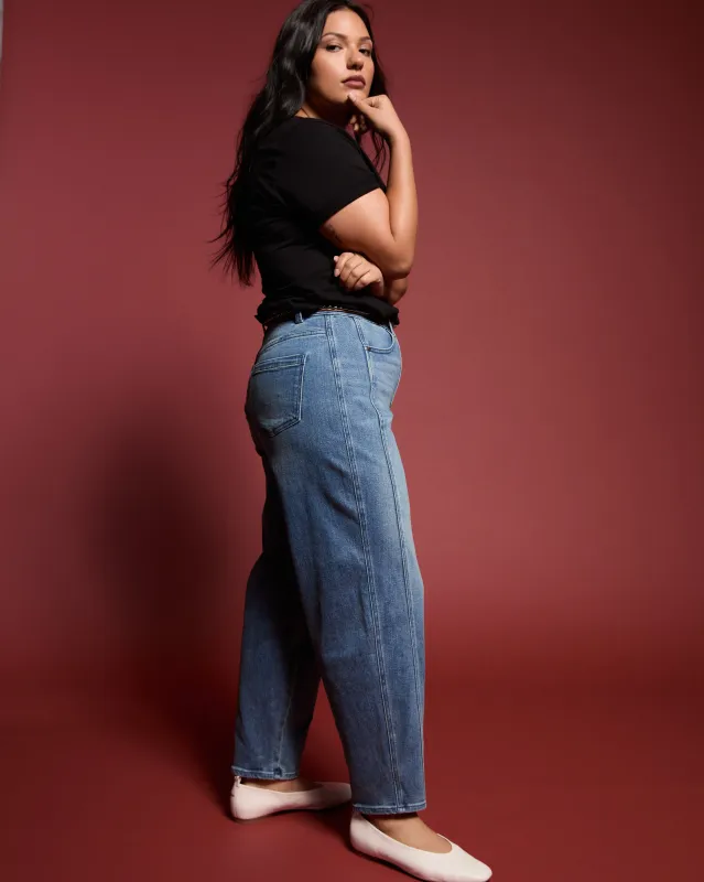 Dakota Twisted Leg Jeans - Montana Blue sold by Universal Standard