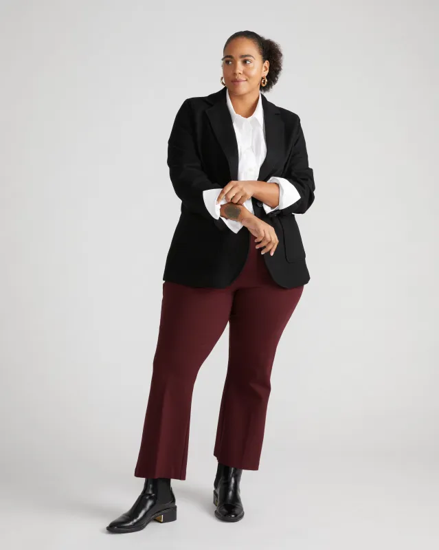 Kidjo Tailored Wool Jacket - Black sold by Universal Standard