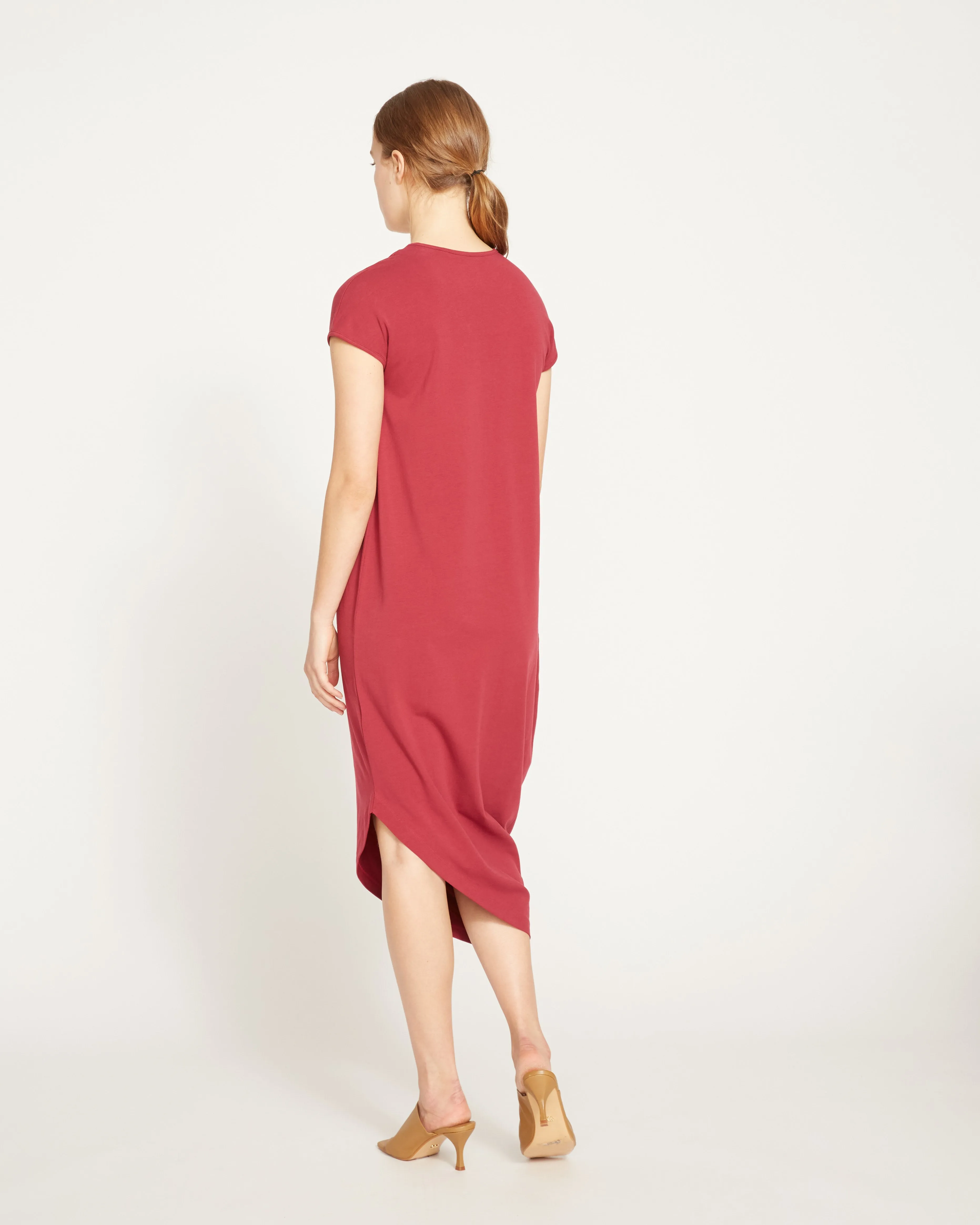 Iconic Geneva V-Neck Dress - Berry sold by Universal Standard product image thumbnail 5