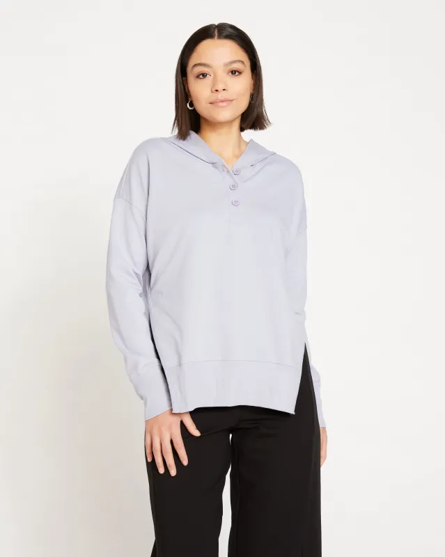 Henley Hoodie - Lavender sold by Universal Standard