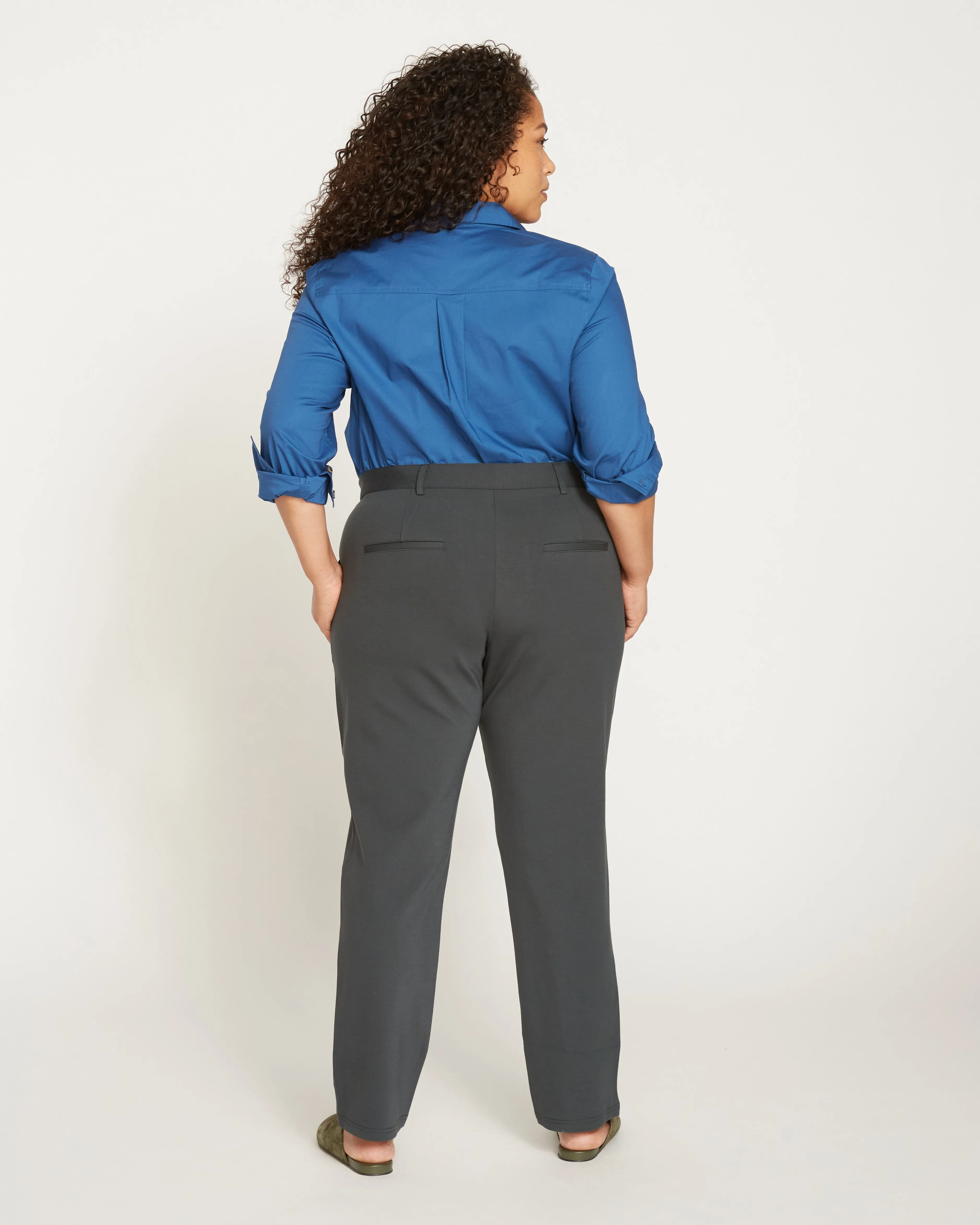 Cigarette Pants Long - Charcoal sold by Universal Standard product image thumbnail 5