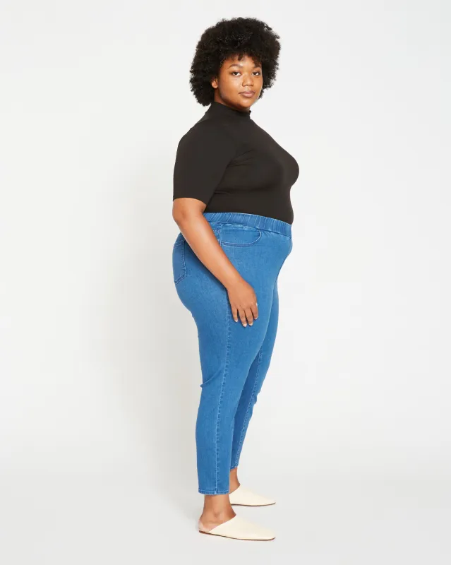 ComfortDenim Dont Call Them Jeggings - Classic Blue sold by Universal Standard