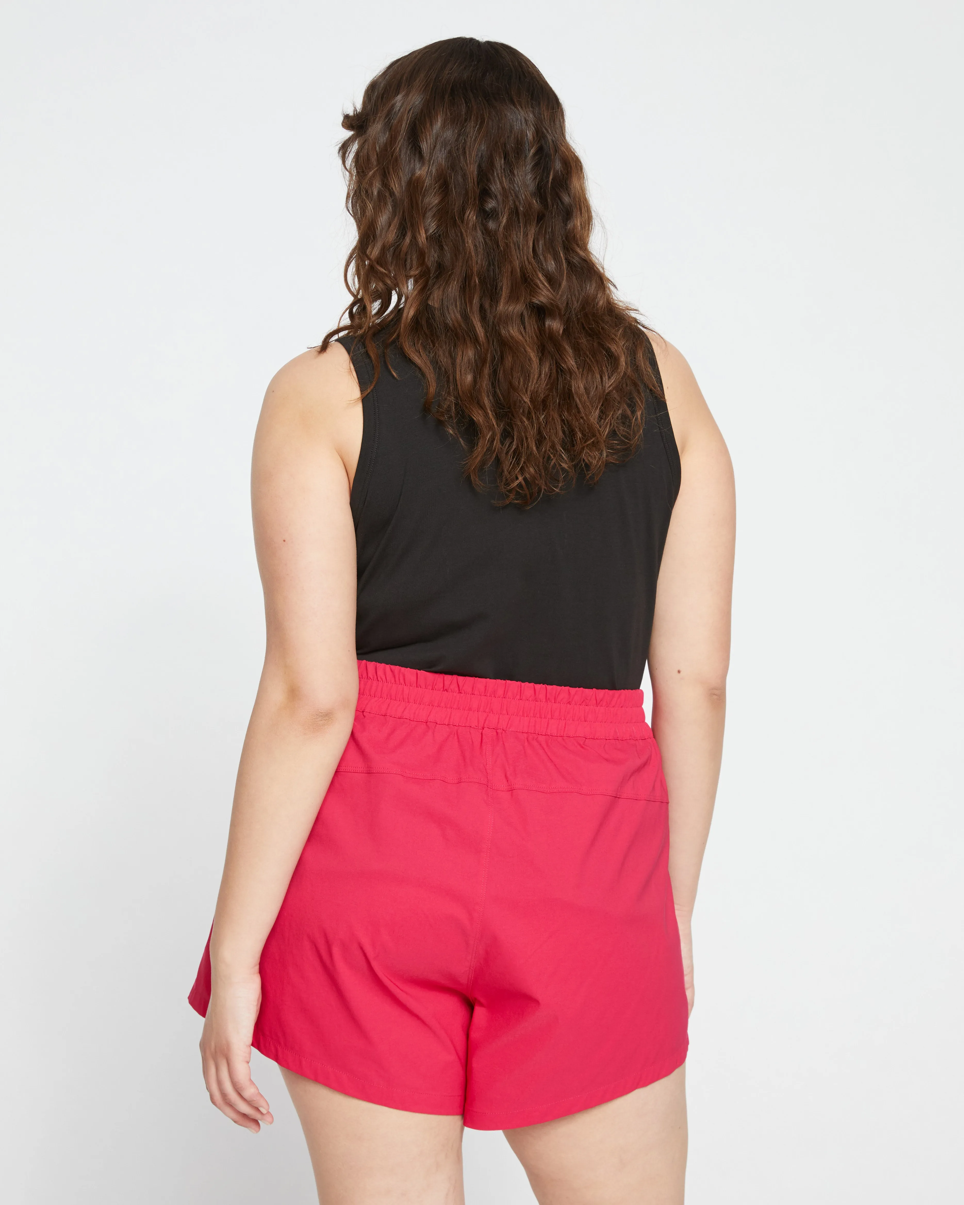 Sunny Swim Shorts - Cerise sold by Universal Standard product image thumbnail 4