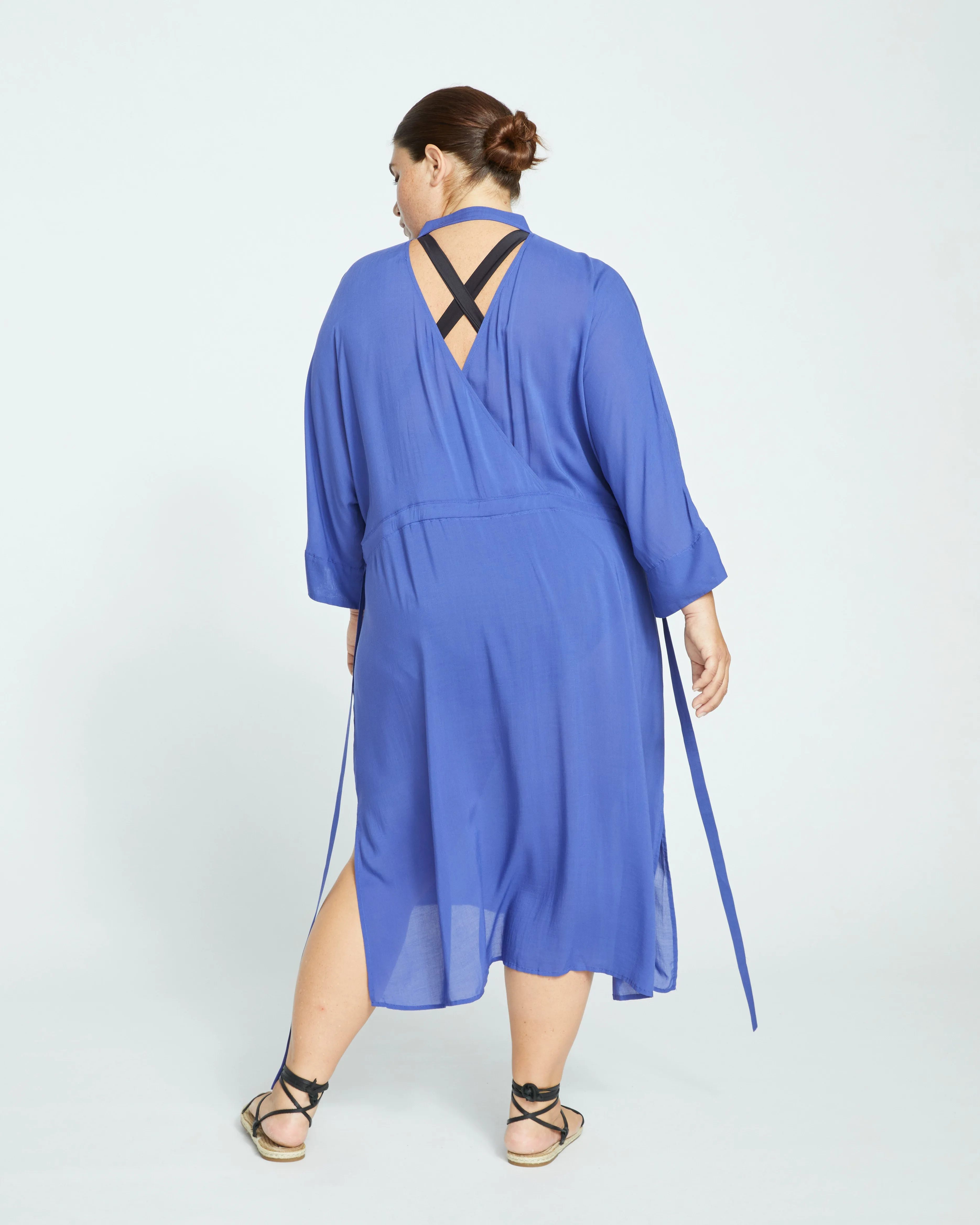 Playa Voile Kaftan - Cuban Lily sold by Universal Standard product image thumbnail 4