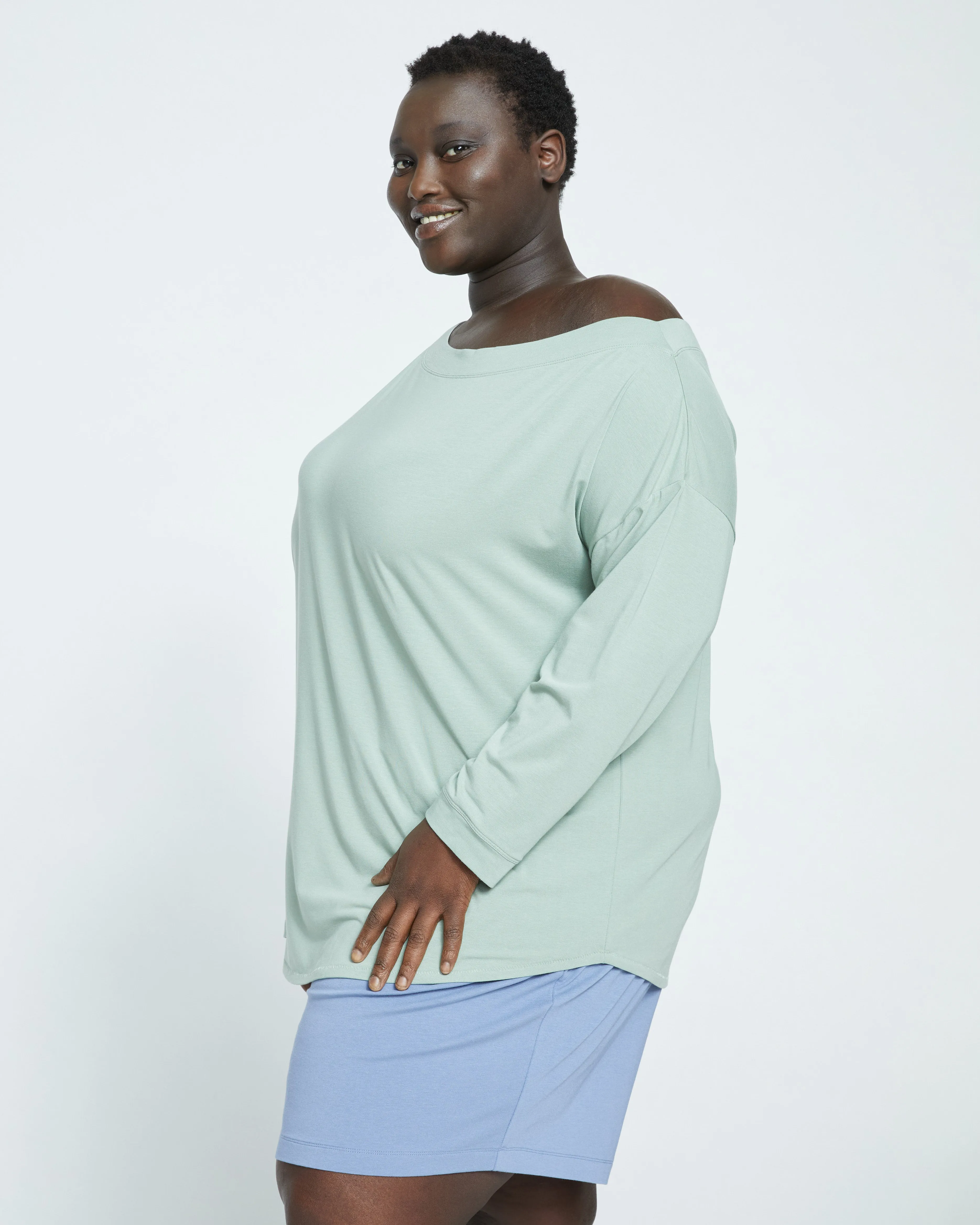 UltimateS Dolci Top - Sage sold by Universal Standard product image thumbnail 3