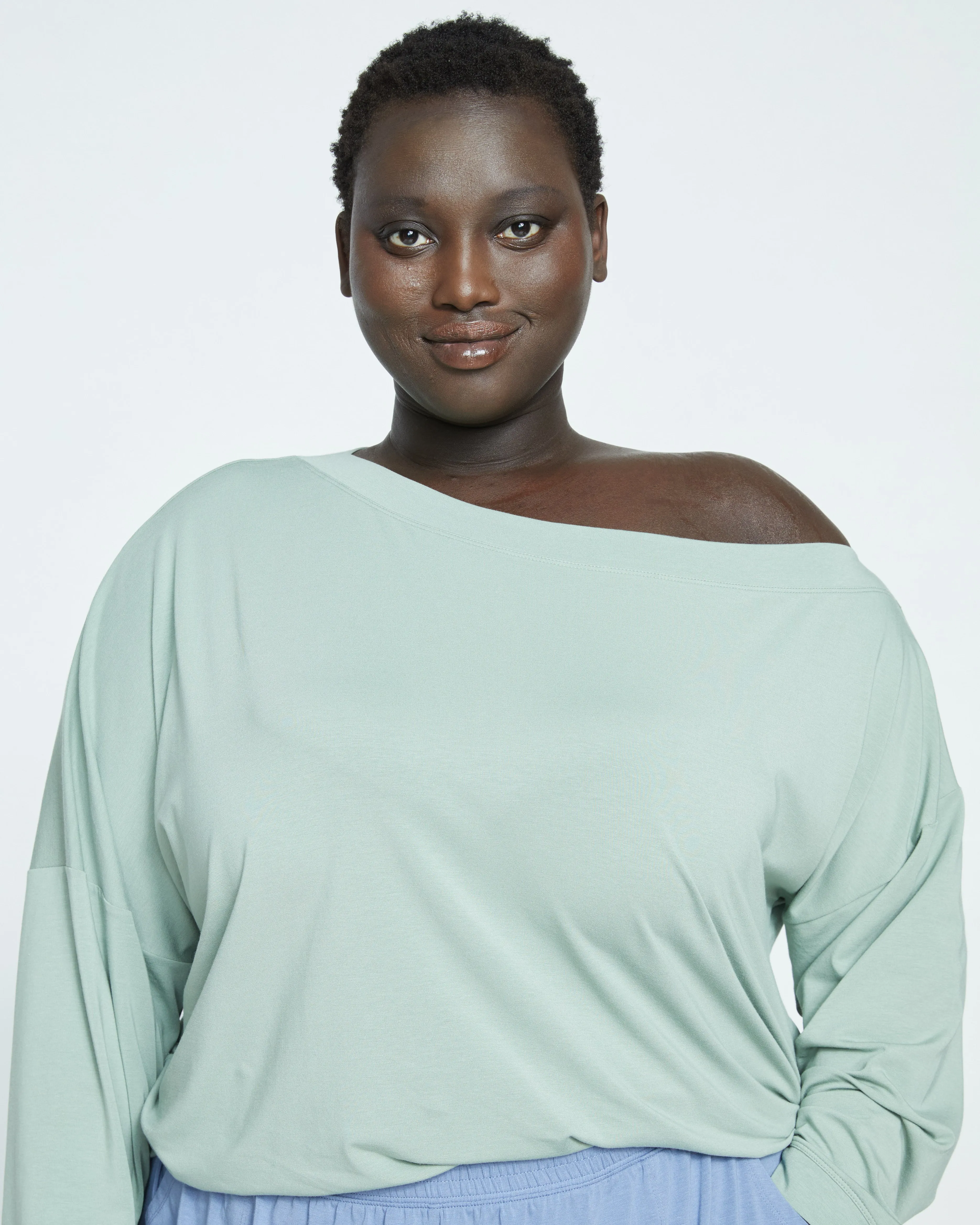 UltimateS Dolci Top - Sage sold by Universal Standard