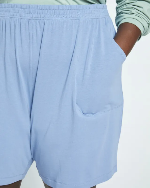 UltimateS Lorelai Lounge Shorts - Pressed Pansy sold by Universal Standard
