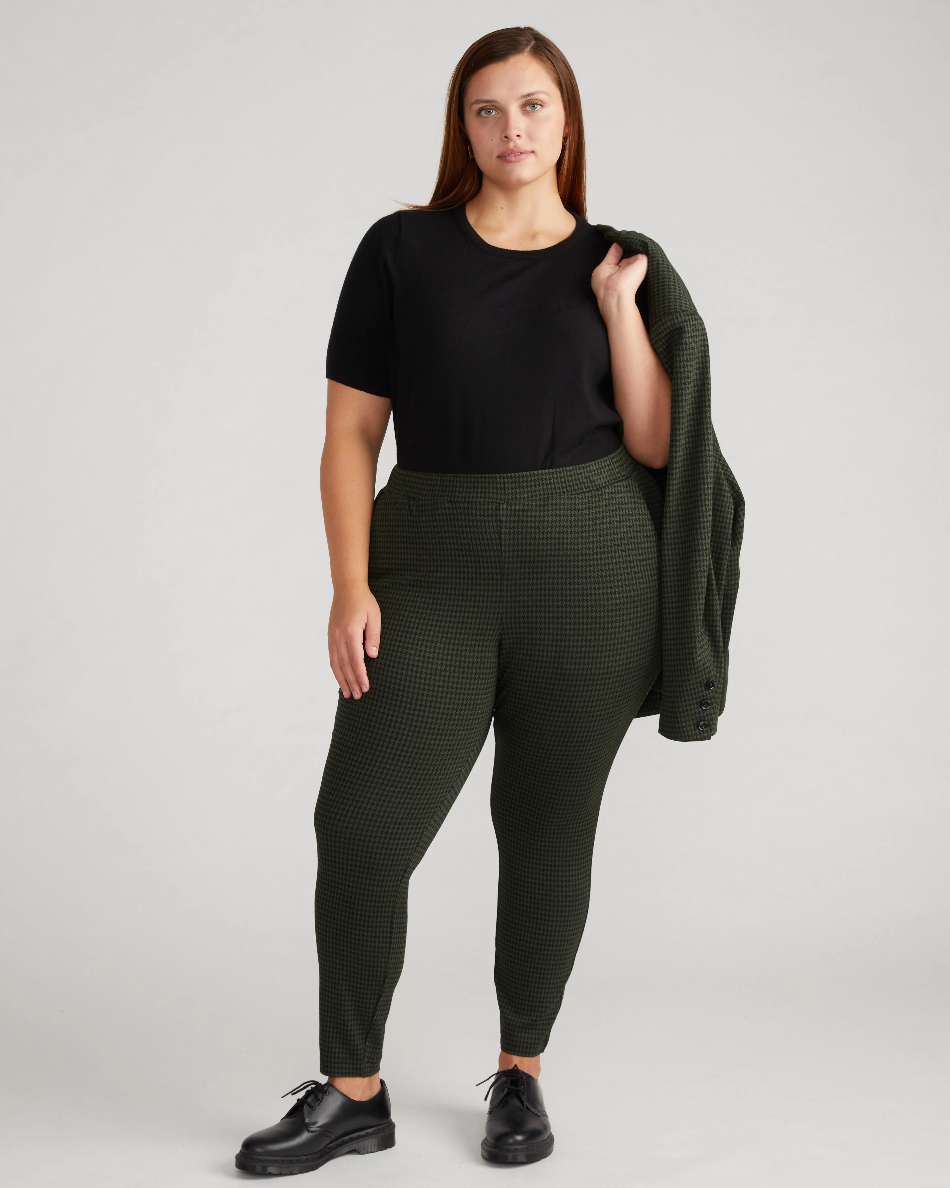 Savvy Fine Knit Sweater Top - Black sold by Universal Standard