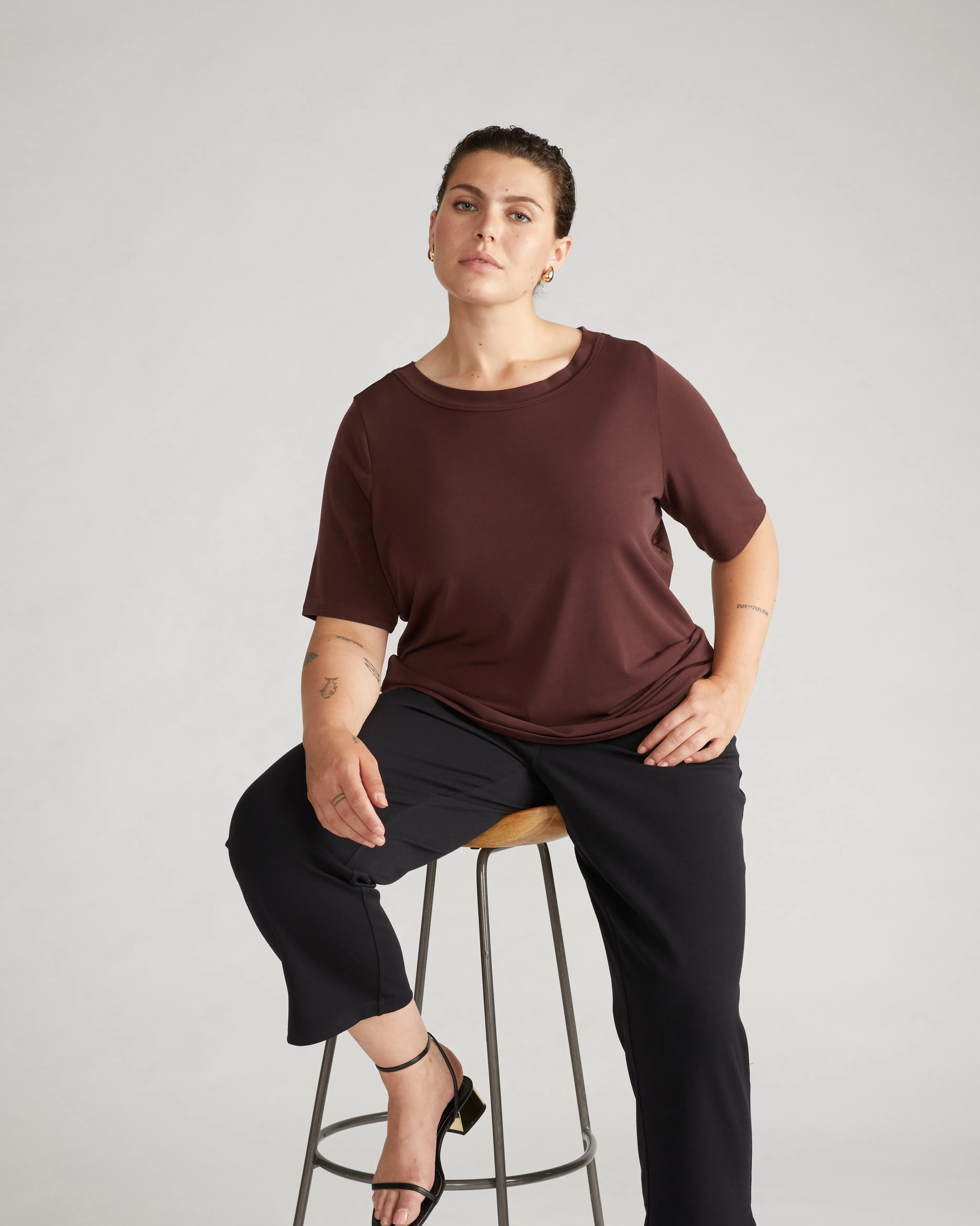 Carolyn Boatneck Top - Brulee sold by Universal Standard product image thumbnail 3