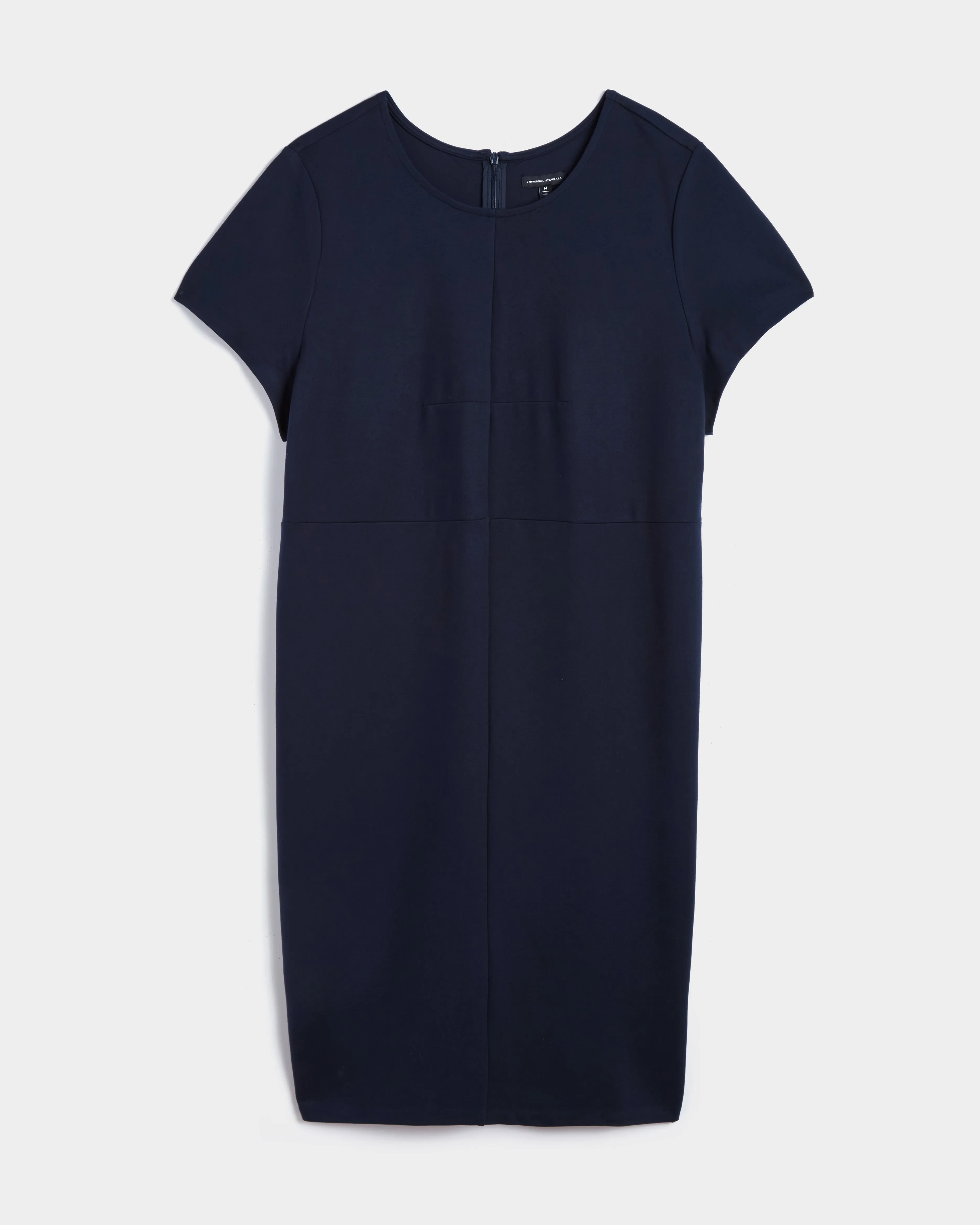Executive Ponte Dress - Navy sold by Universal Standard