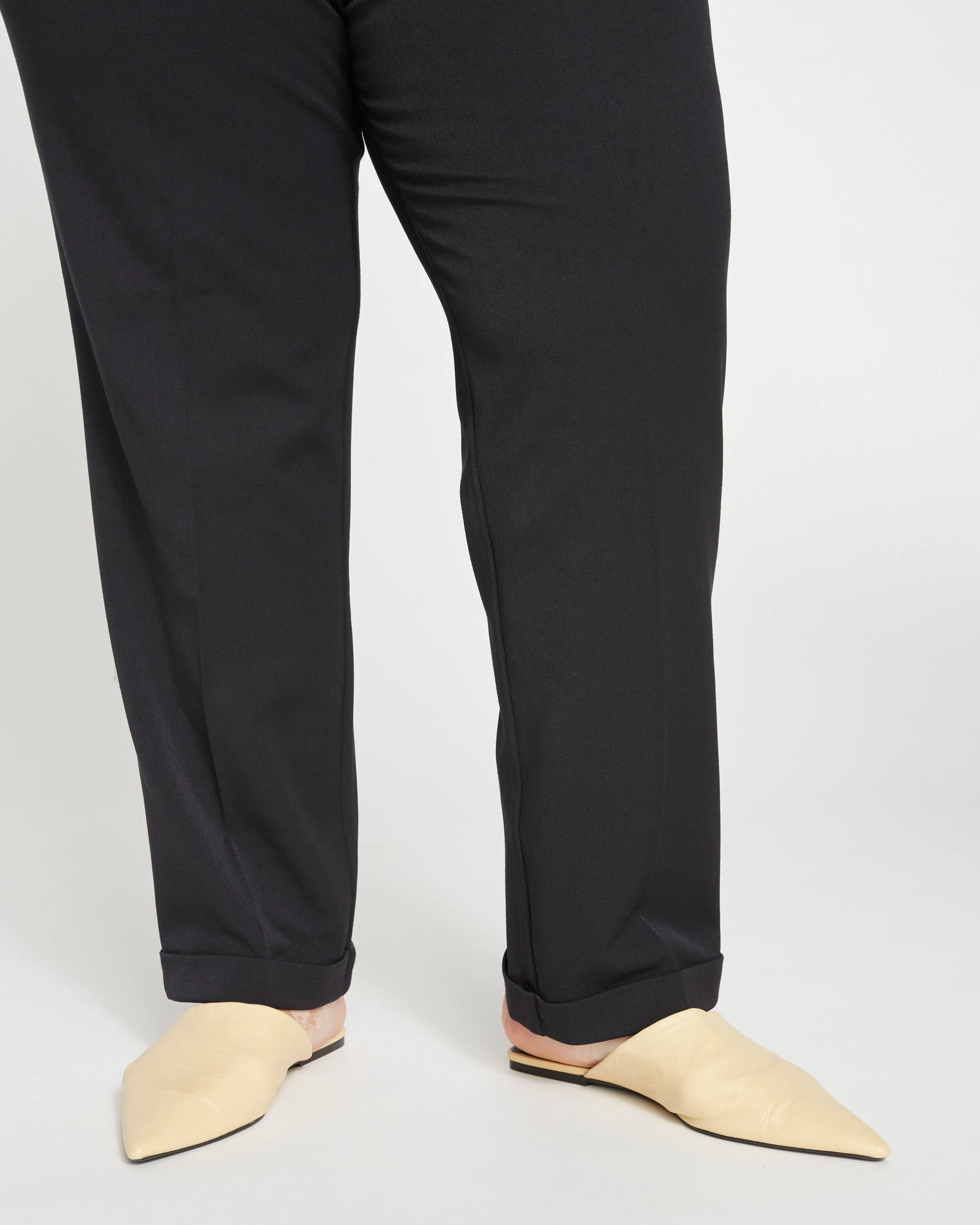 All Day Cuffed Cigarette Pants - Black sold by Universal Standard product image thumbnail 2