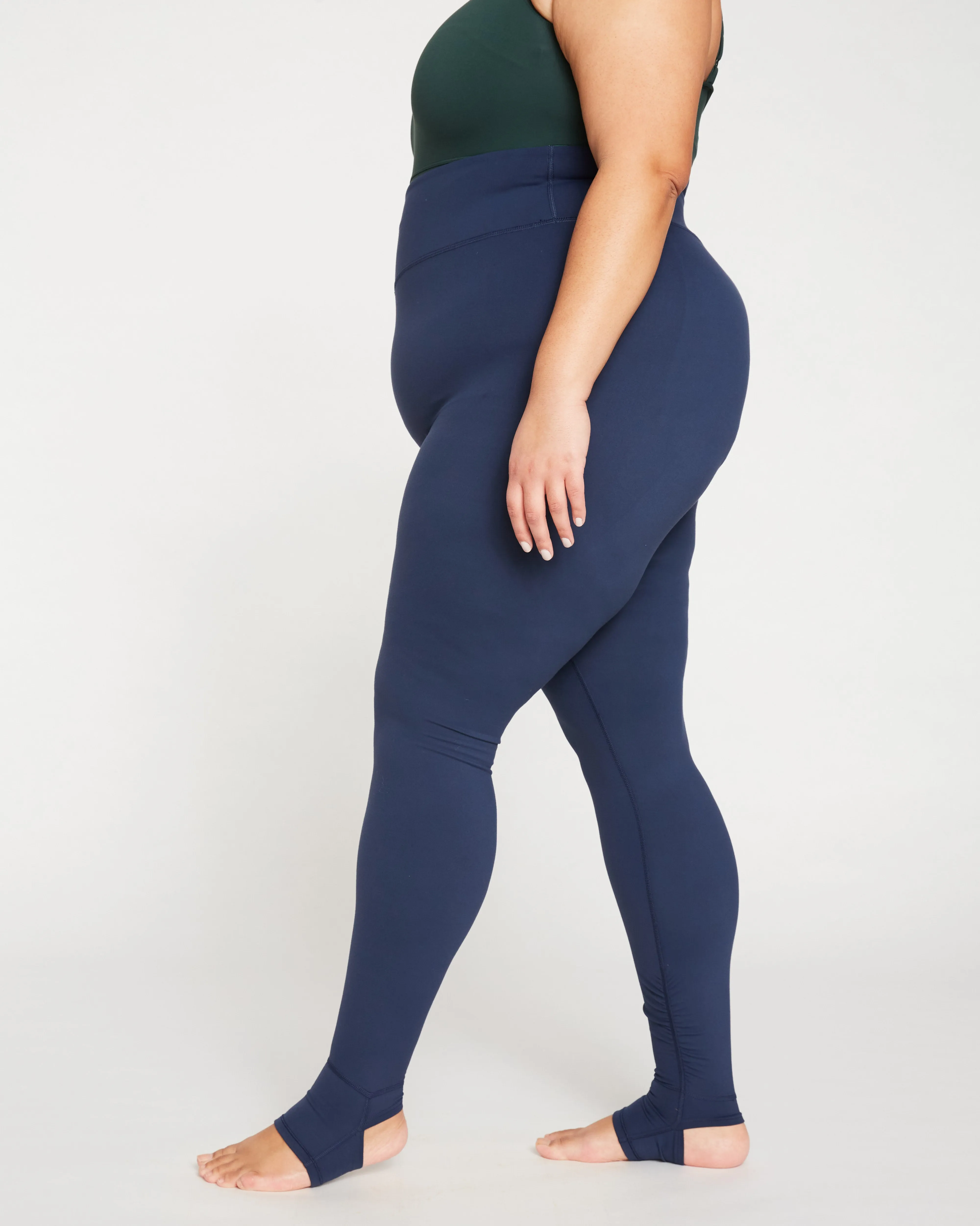 Next-to-Naked Stirrup Legging - Navy sold by Universal Standard product image thumbnail 3