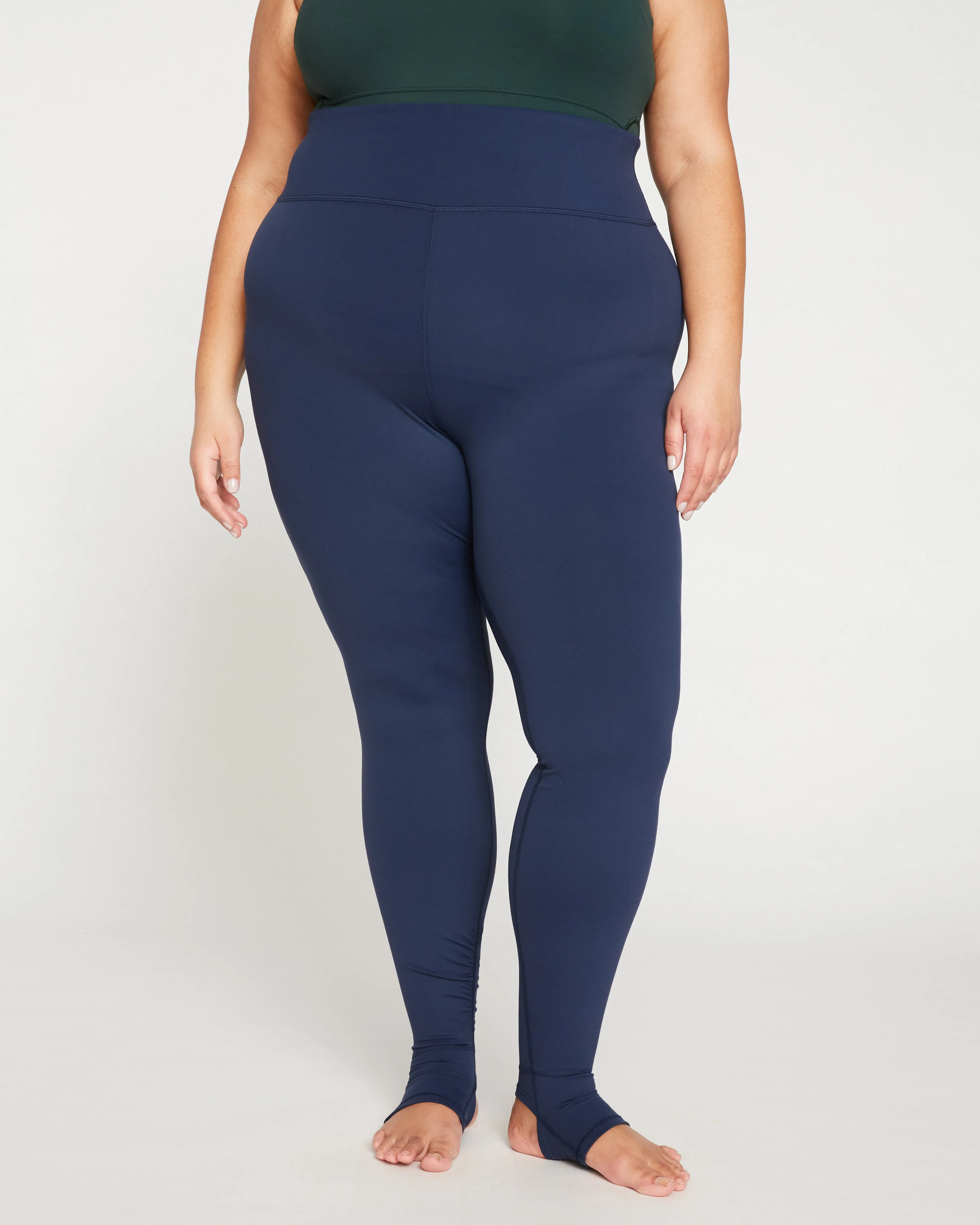 Next-to-Naked Stirrup Legging - Navy sold by Universal Standard product image thumbnail 2