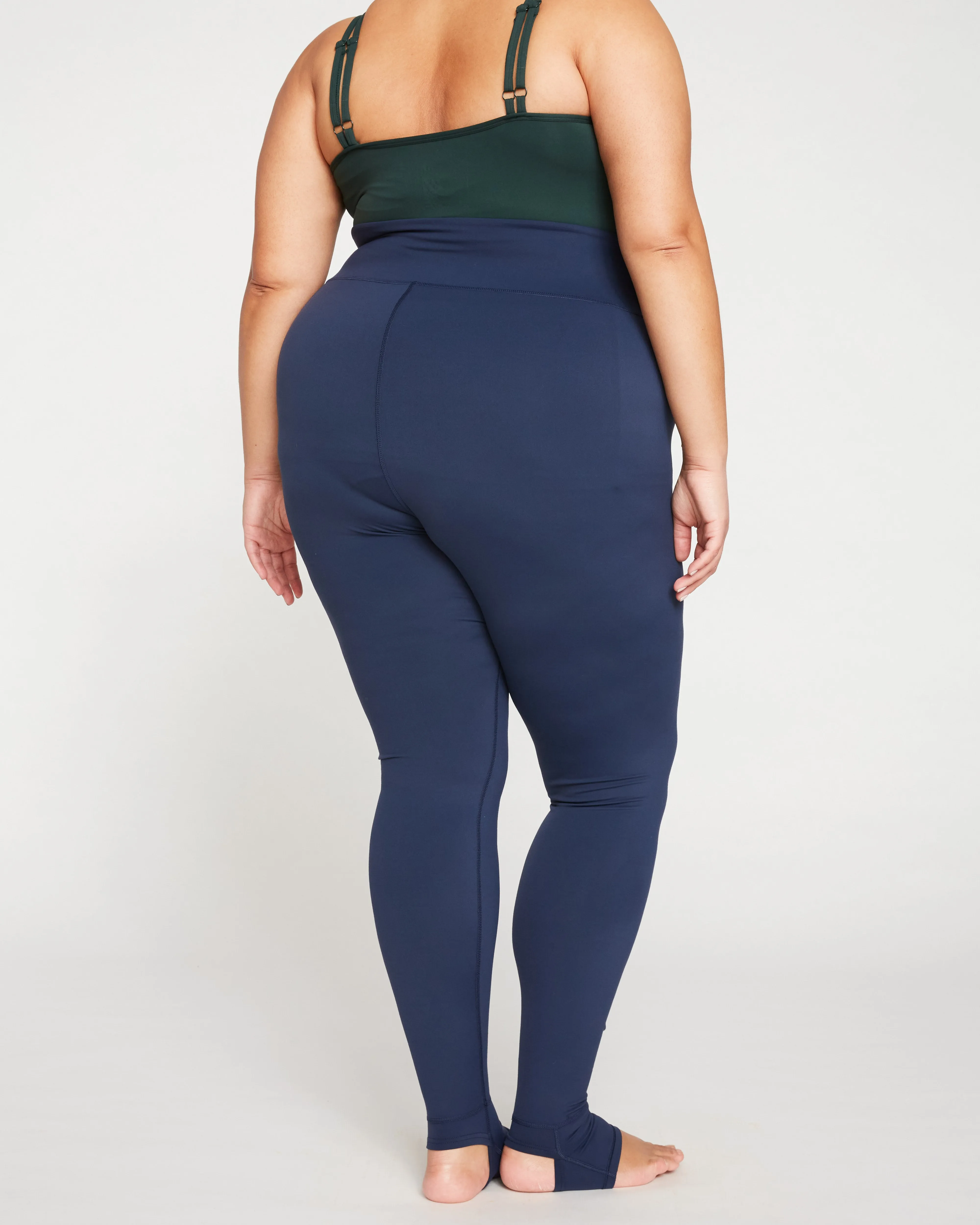 Next-to-Naked Stirrup Legging - Navy sold by Universal Standard product image thumbnail 4