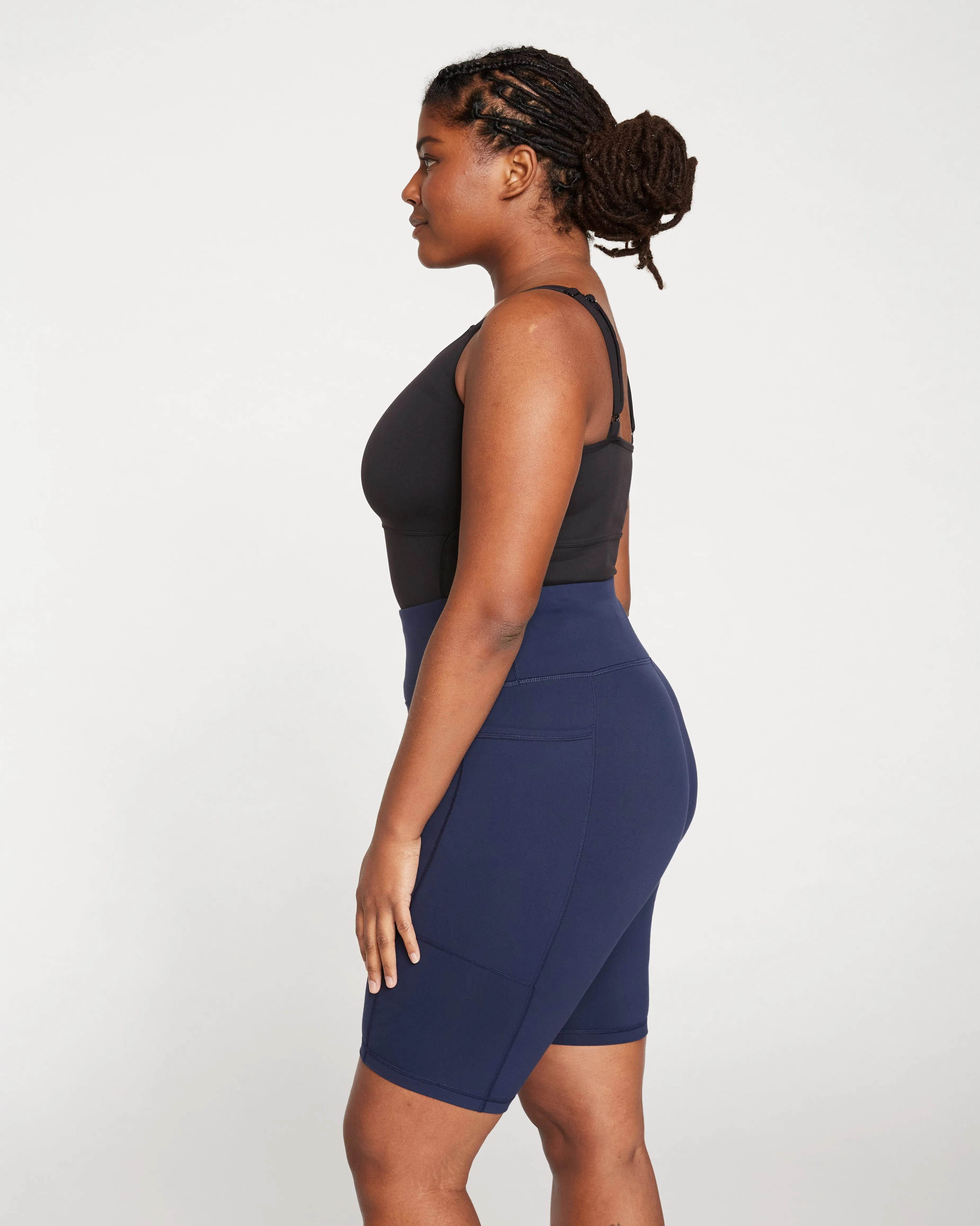 Next-to-Naked Bike Shorts - Navy sold by Universal Standard product image thumbnail 4