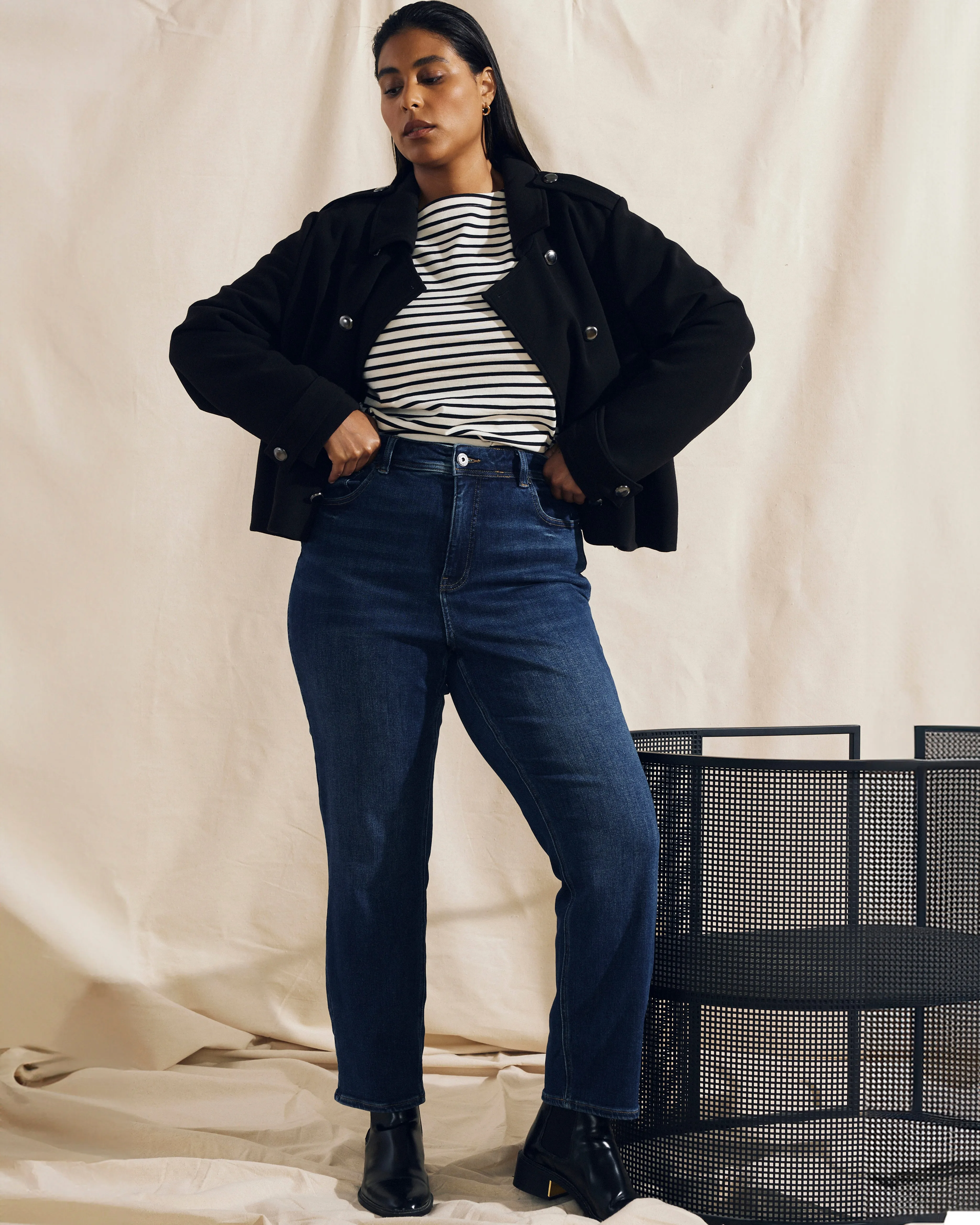 Perfect Jeans - Naval Blue Wash sold by Universal Standard product image thumbnail 2