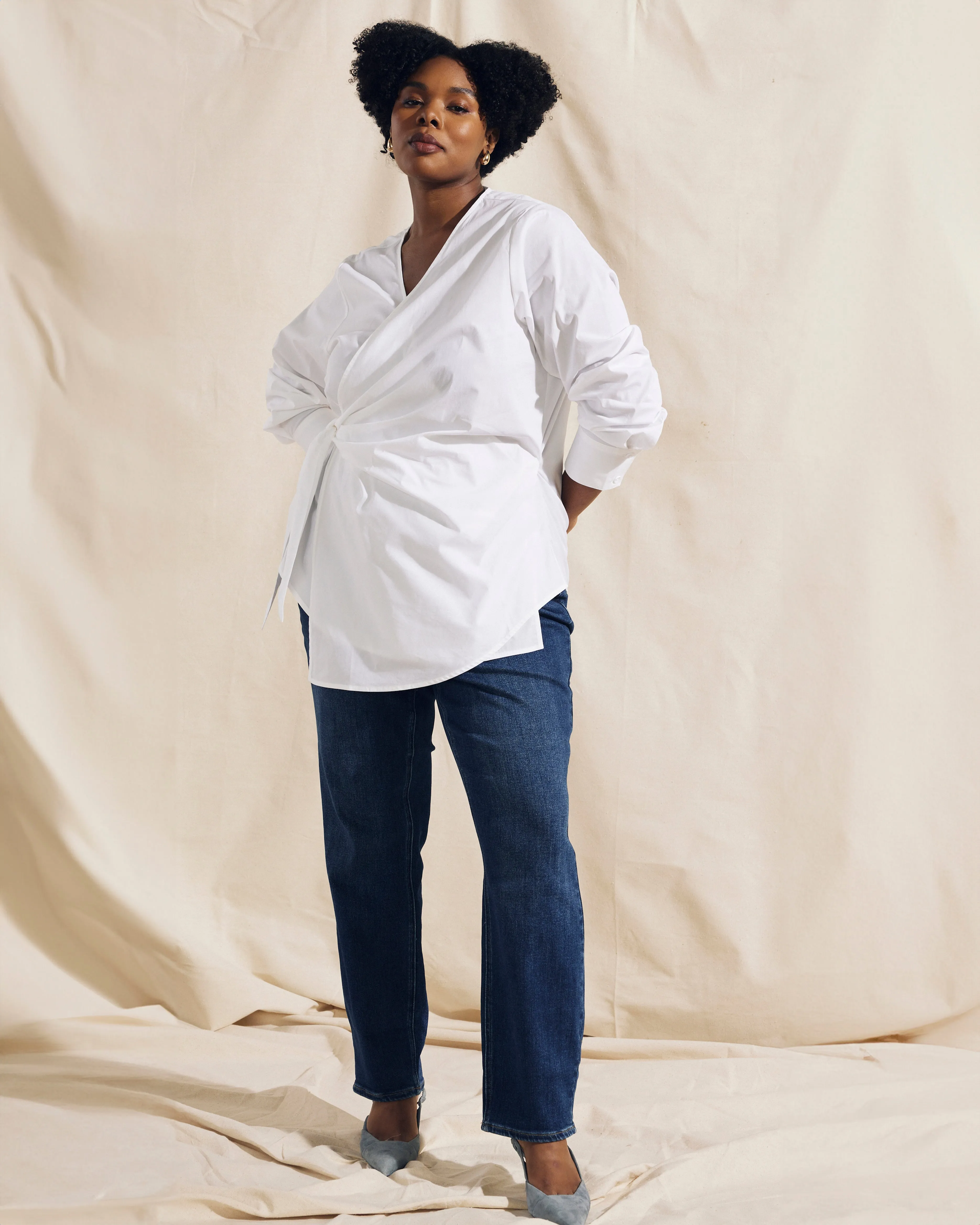 Perfect Jeans - Naval Blue Wash sold by Universal Standard product image thumbnail 4