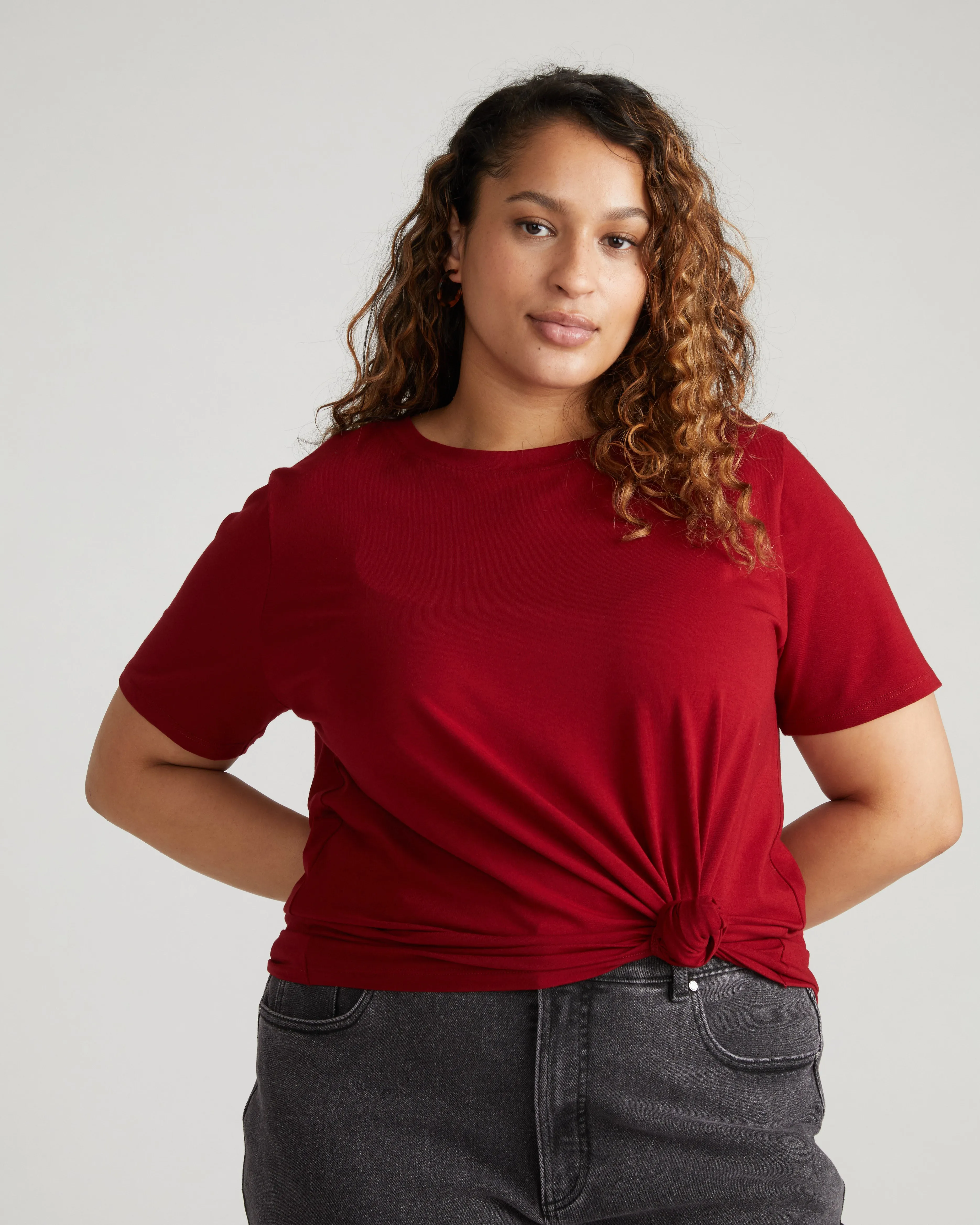 Eco Tee Rex - Holly sold by Universal Standard