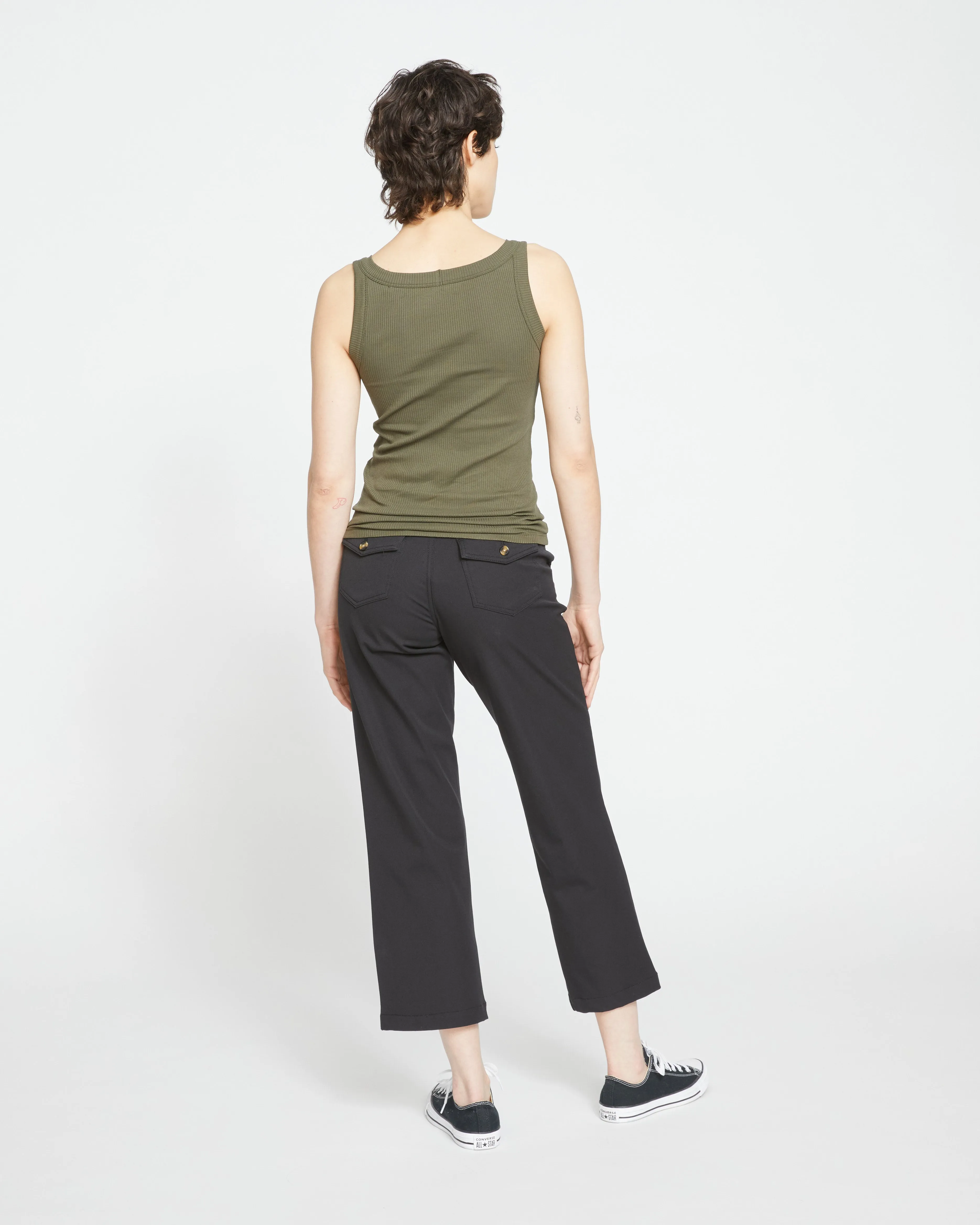 Roitfeld Ribbed Tank - Nori sold by Universal Standard product image thumbnail 4