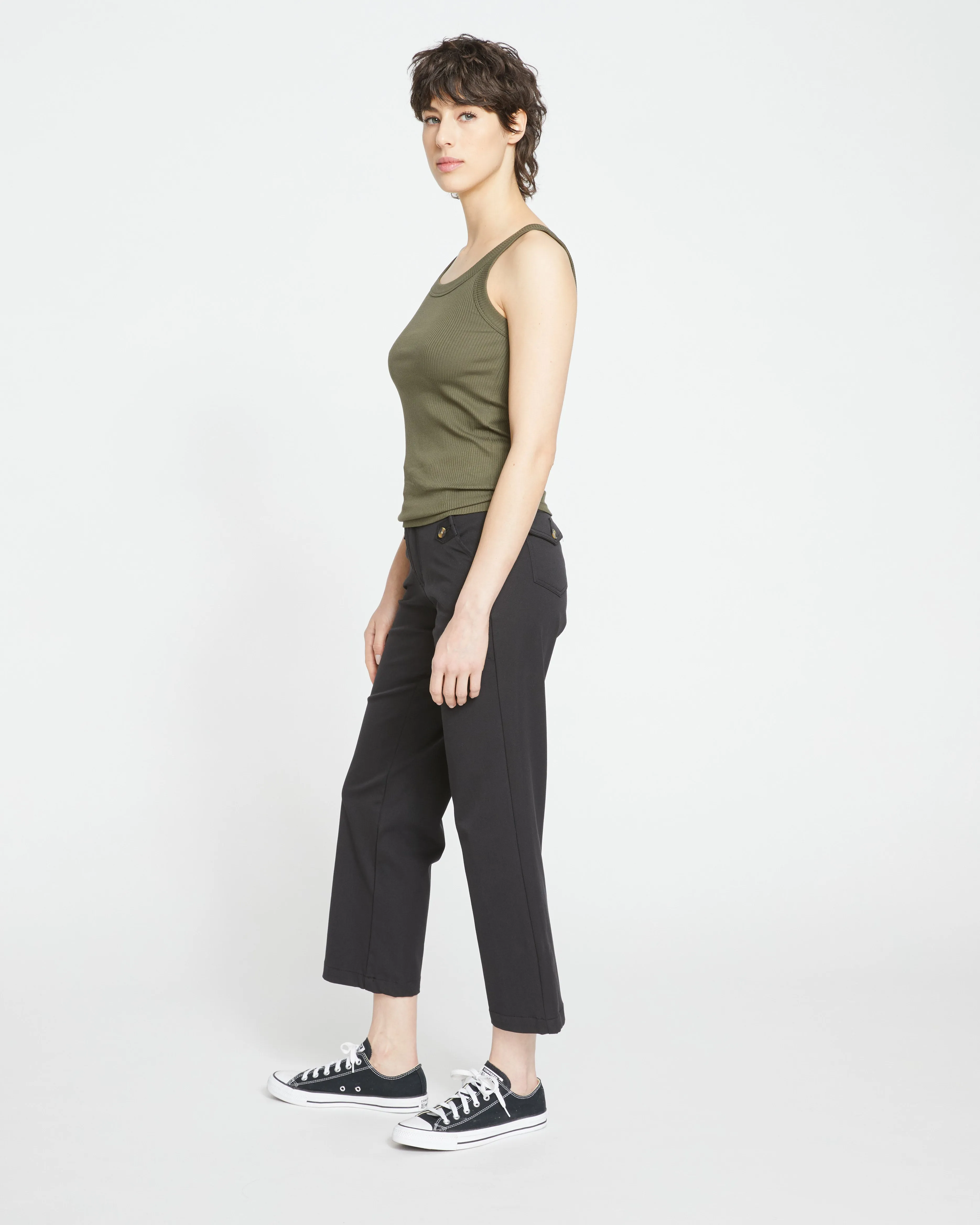 Roitfeld Ribbed Tank - Nori sold by Universal Standard product image thumbnail 2