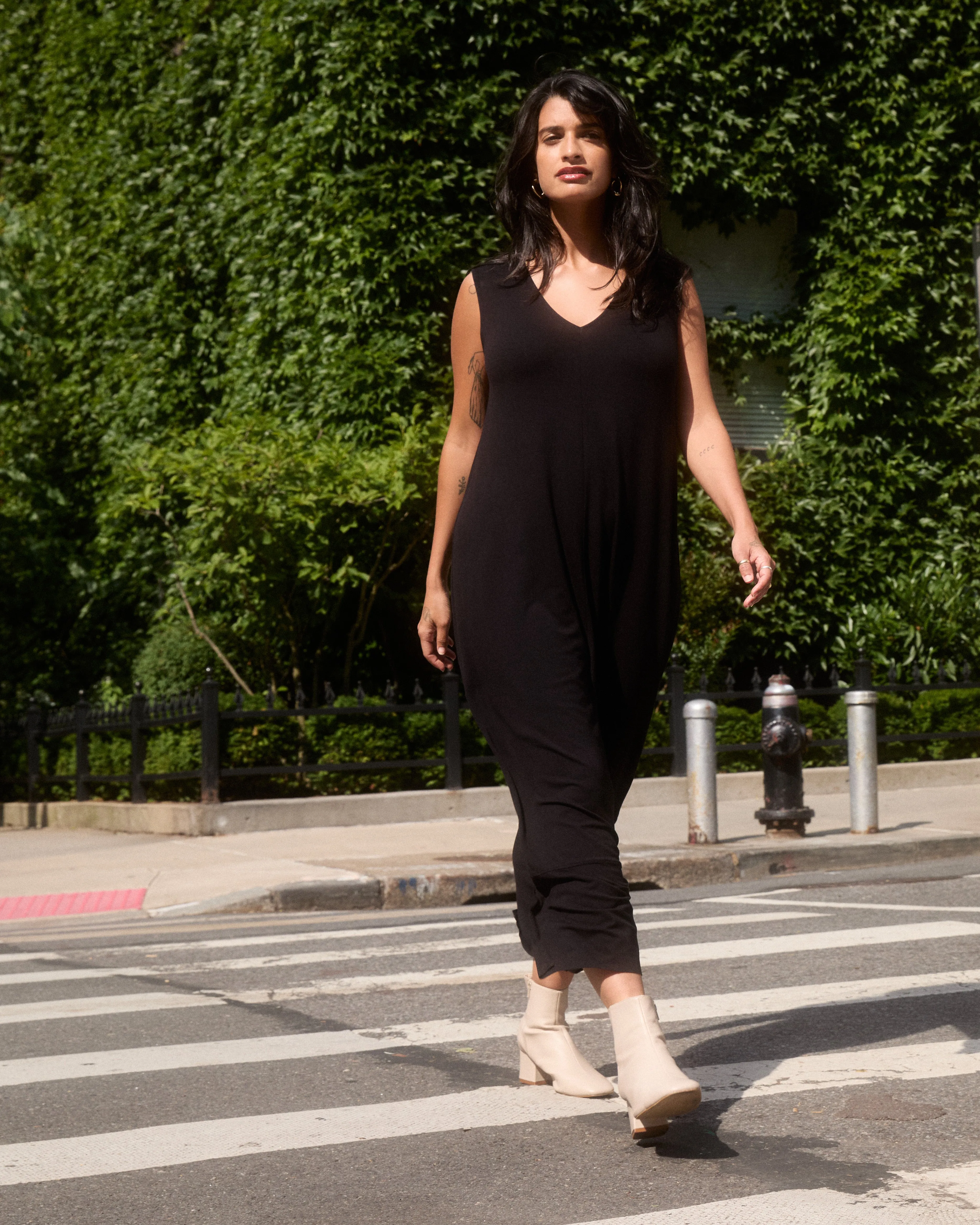 Claremont Liquid Jersey Sheath Dress - Black sold by Universal Standard product image thumbnail 2
