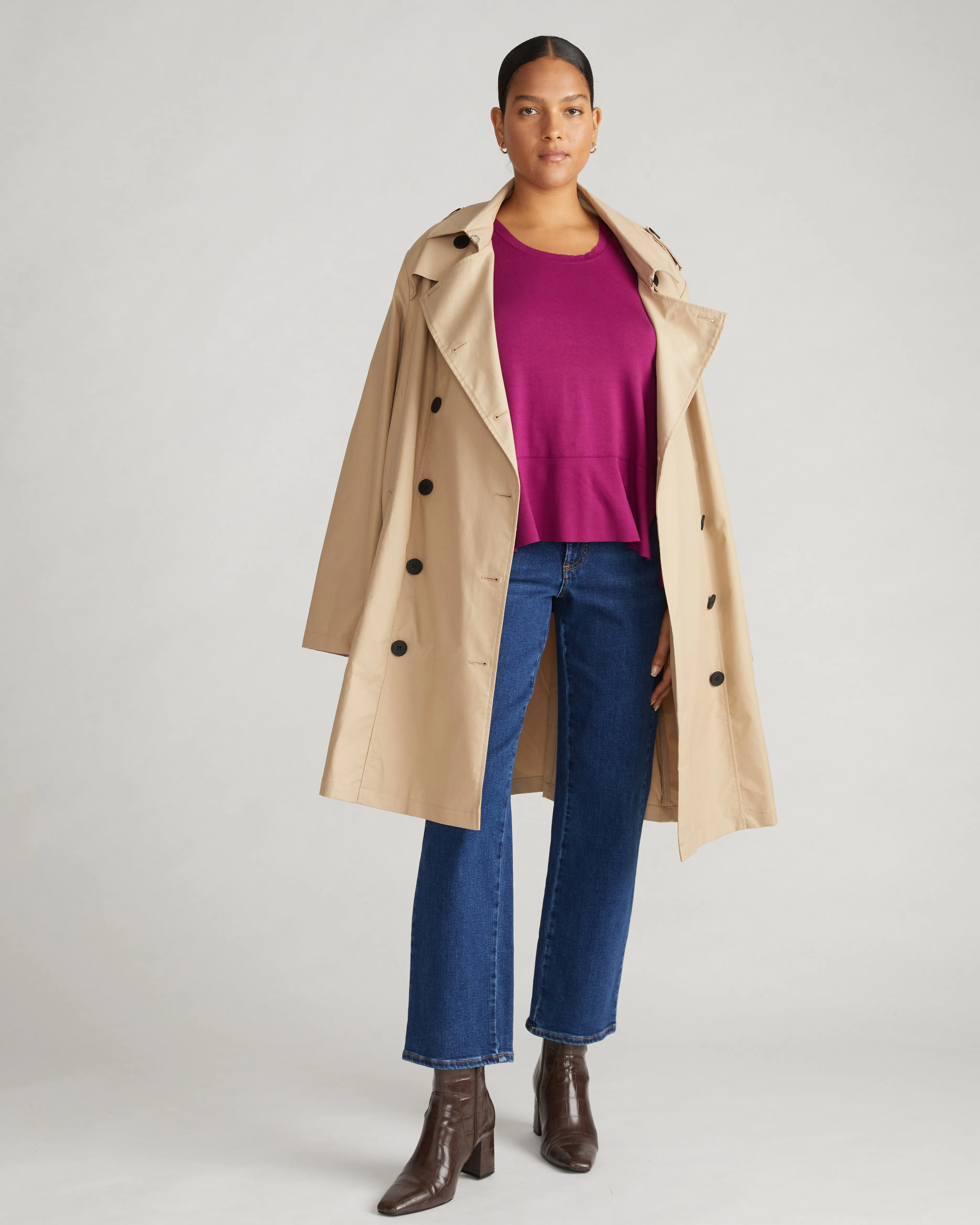 Hudson Liquid Jersey Tank - Rothko Purple sold by Universal Standard