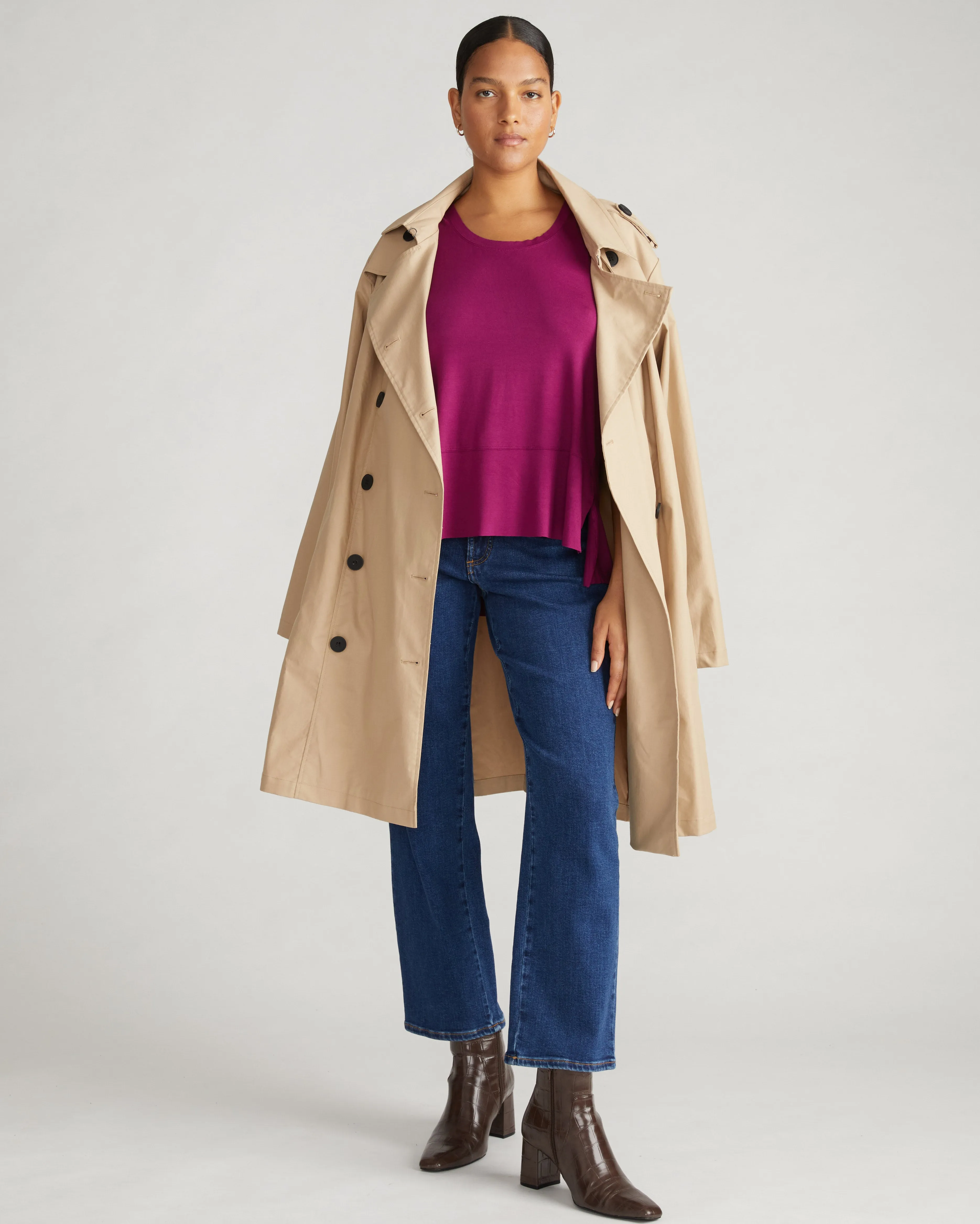 Hudson Liquid Jersey Tank - Rothko Purple sold by Universal Standard product image thumbnail 4