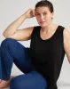 Hudson Liquid Jersey Tank - Black sold by Universal Standard