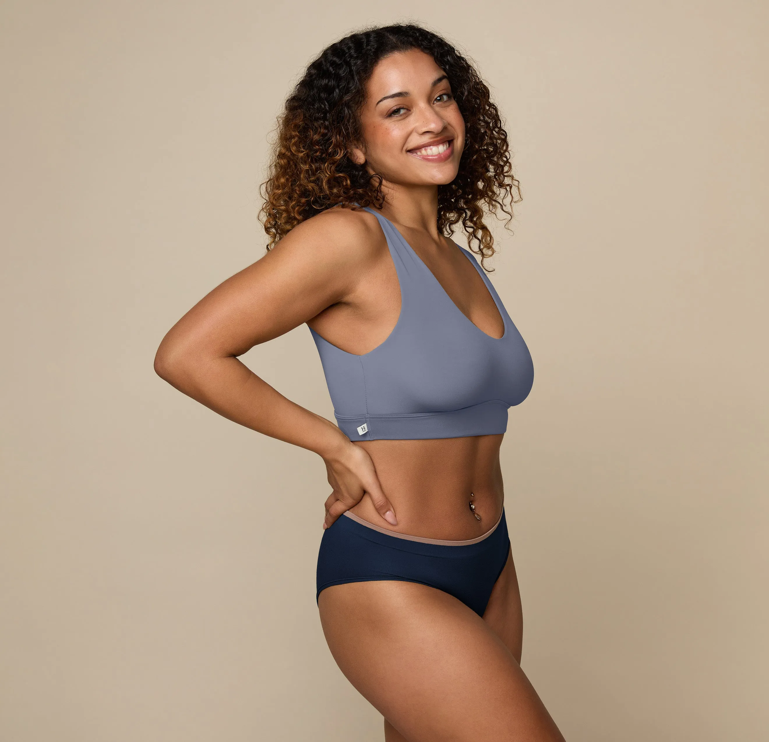 Bliss Bralette - Steel sold by Universal Standard product image thumbnail 4