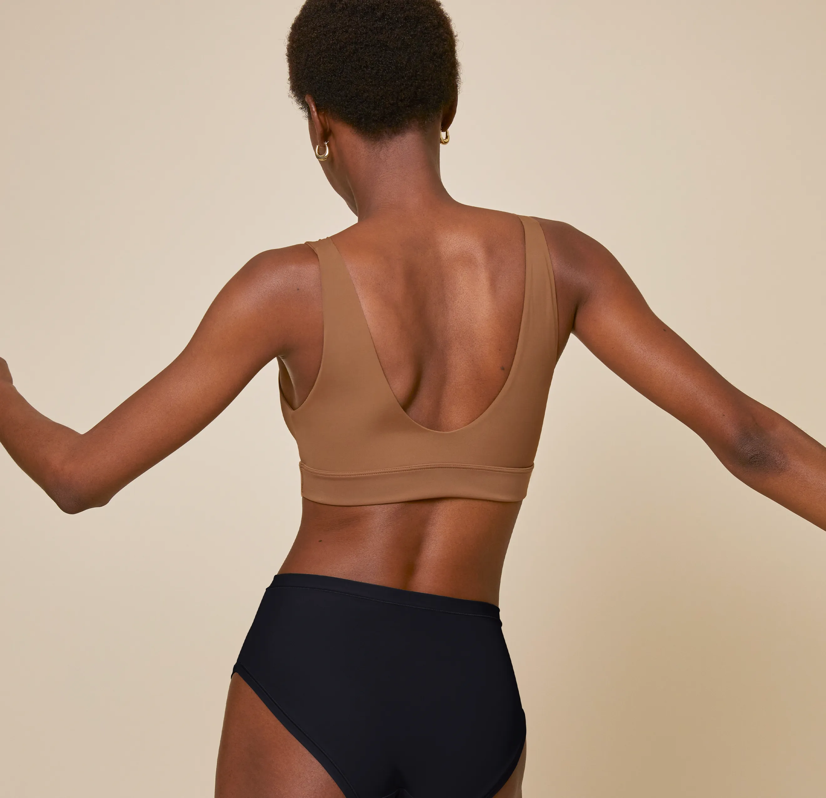 Bliss Bralette - Brown sold by Universal Standard product image thumbnail 5