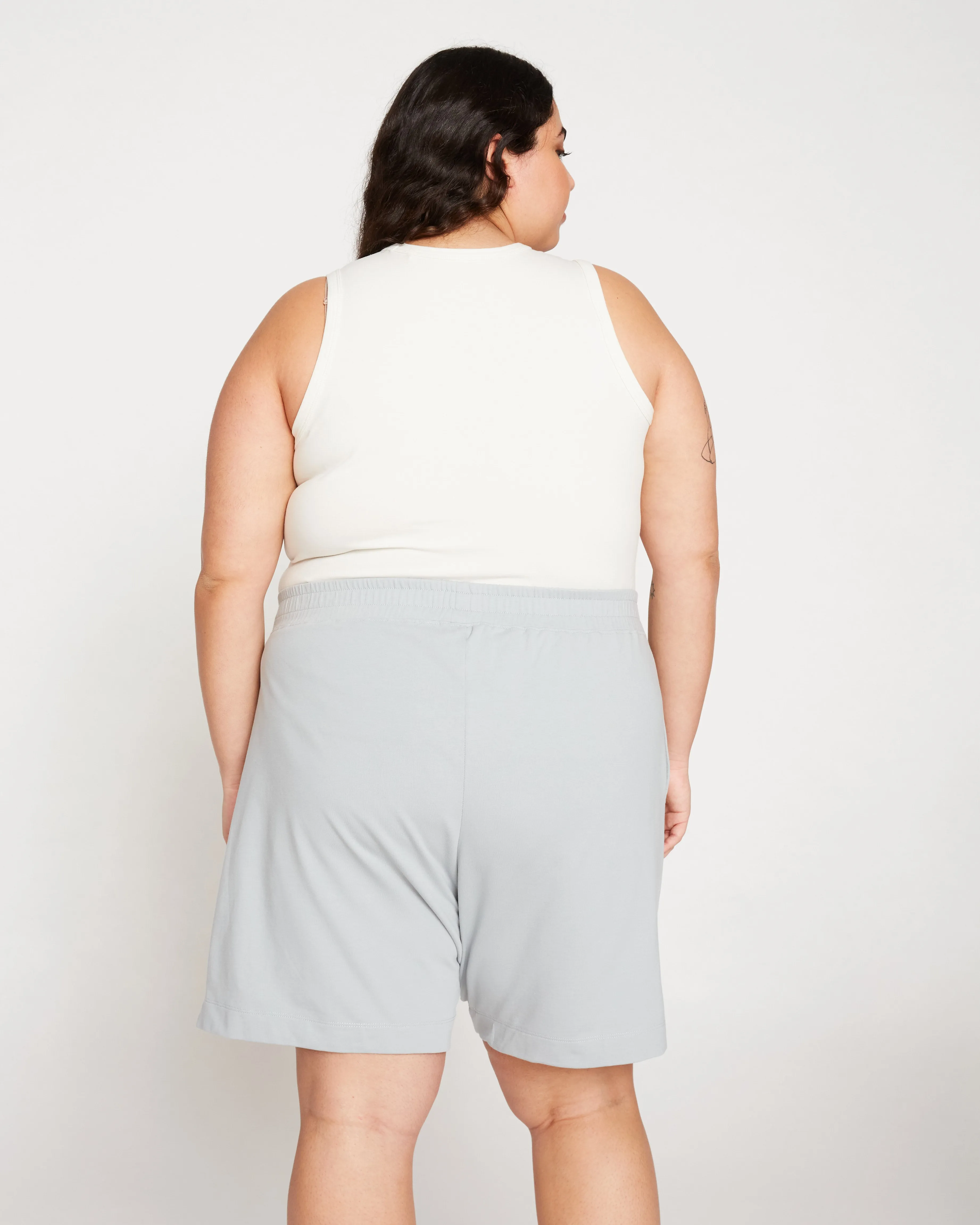 Hayes Sweatshorts - Grey Sky sold by Universal Standard product image thumbnail 4