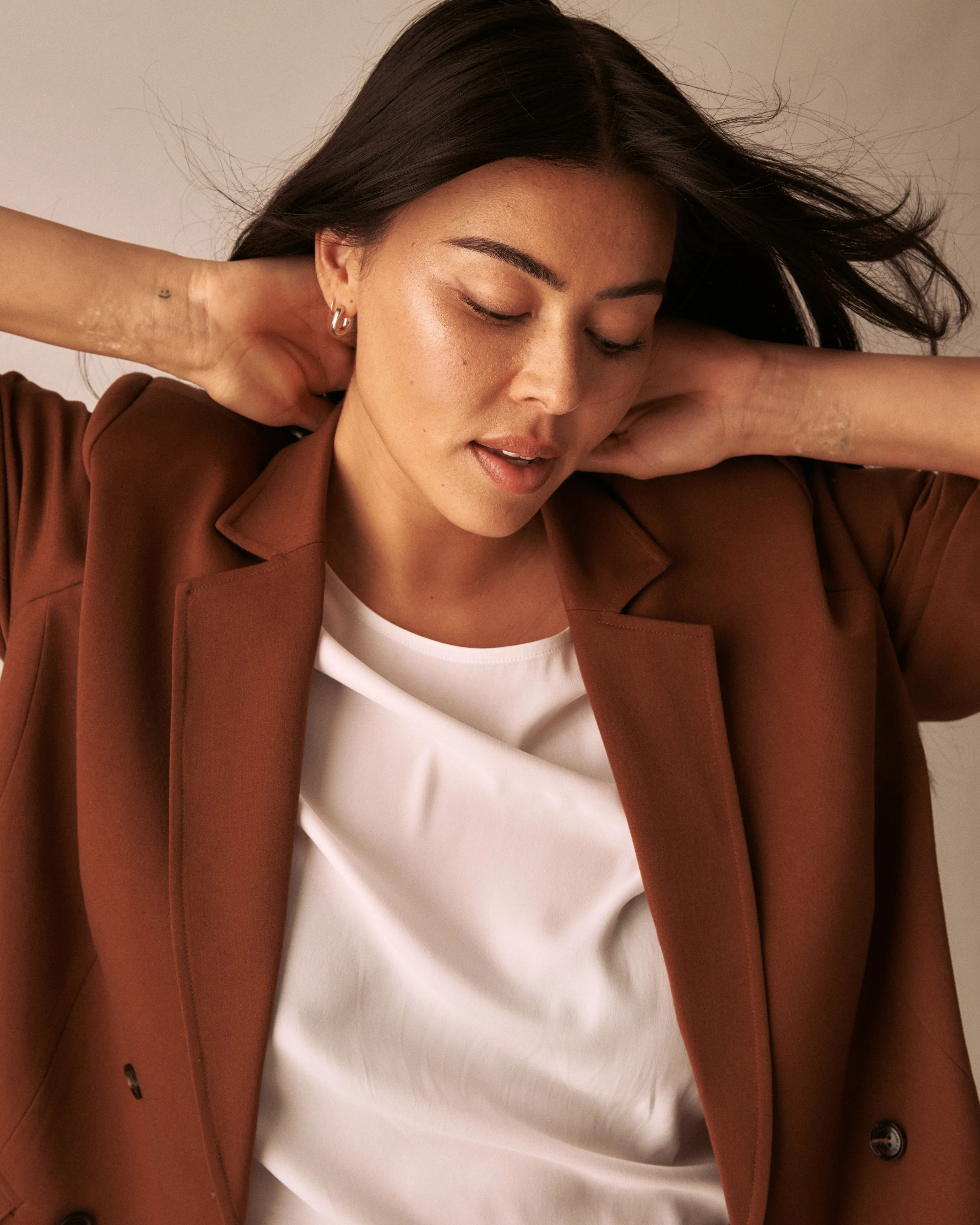 All Day Warren Double Breasted Blazer - Pony sold by Universal Standard product image thumbnail 4