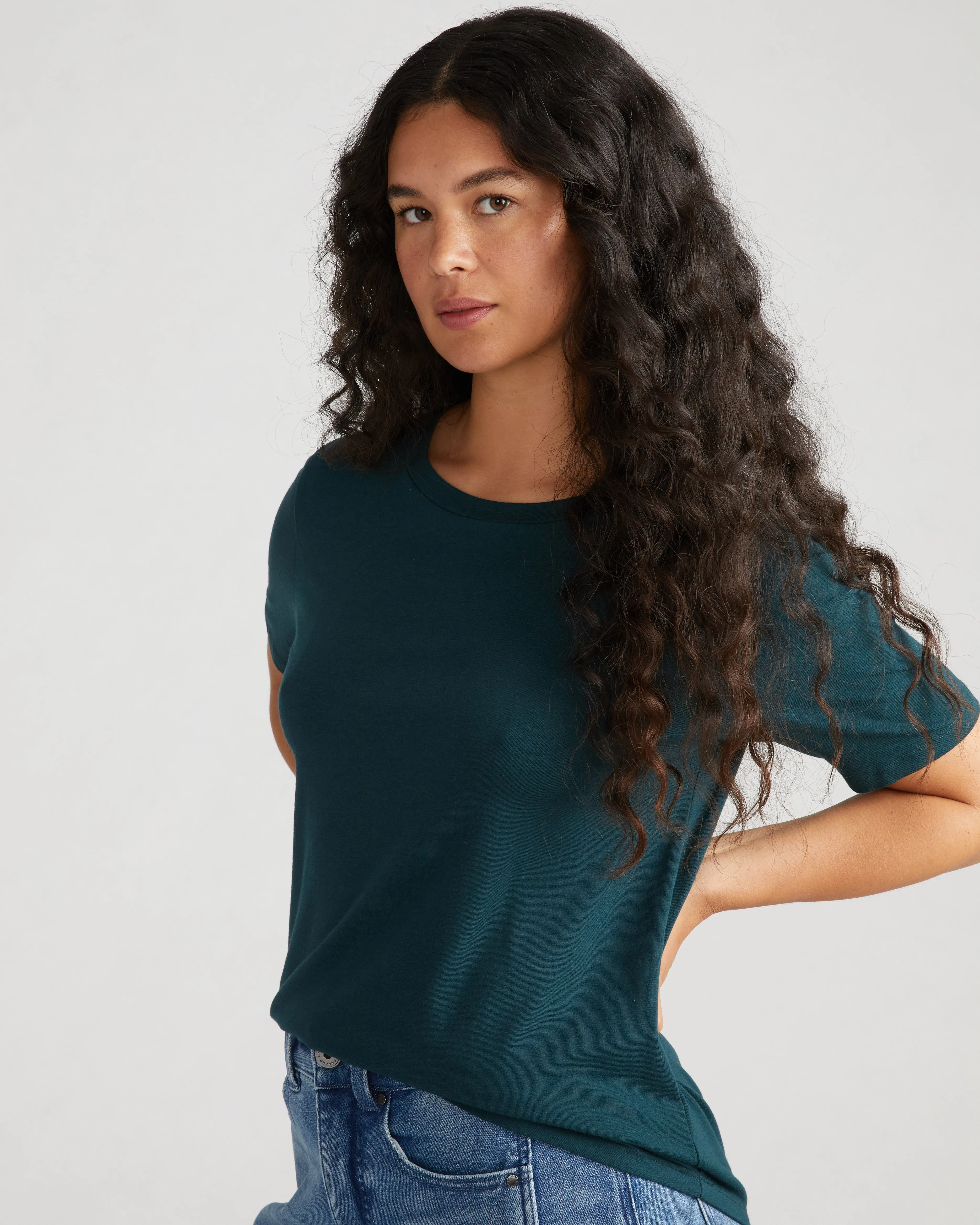 Signature Tee Rex - Deep Sea sold by Universal Standard product image thumbnail 2