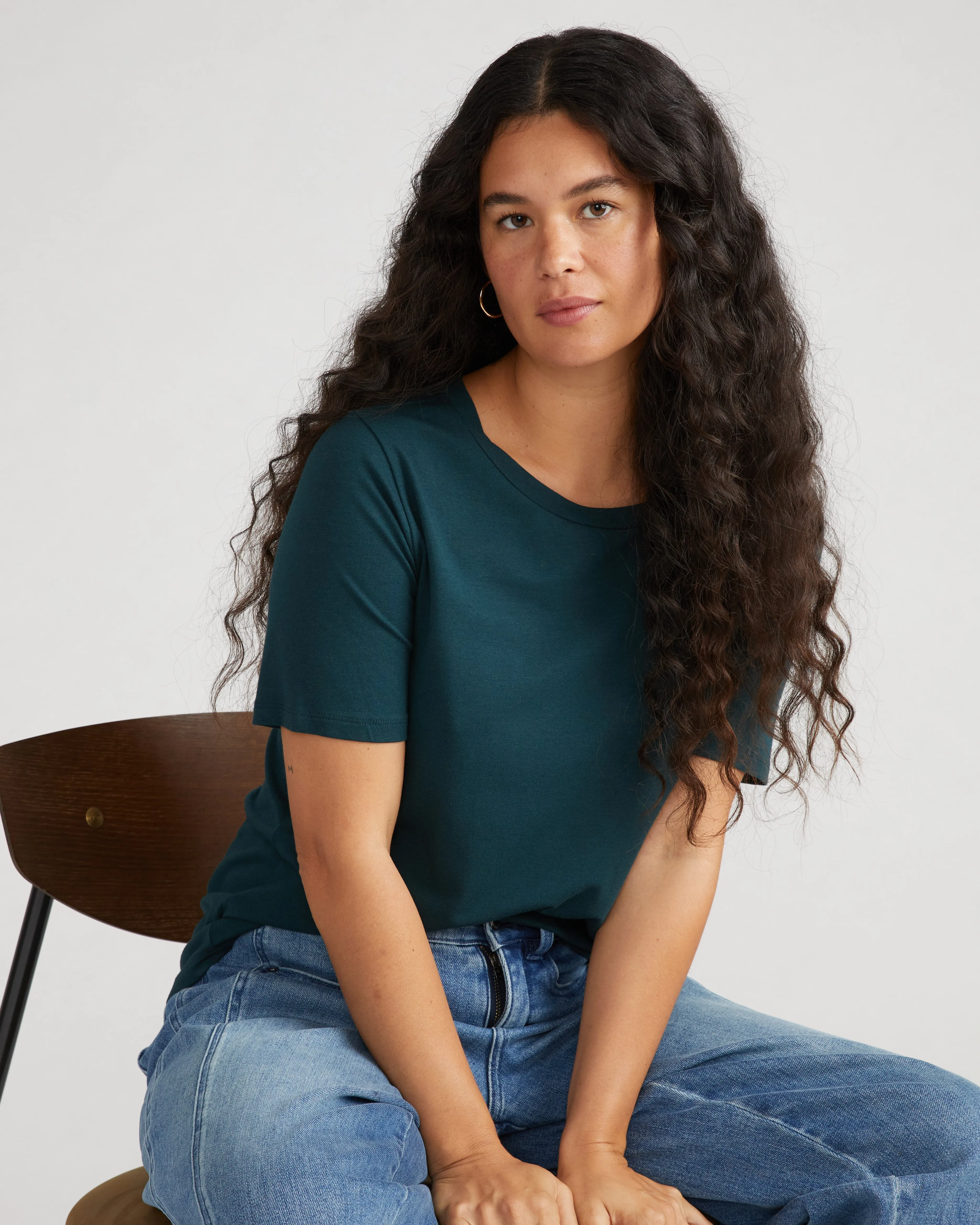 Signature Tee Rex - Deep Sea sold by Universal Standard