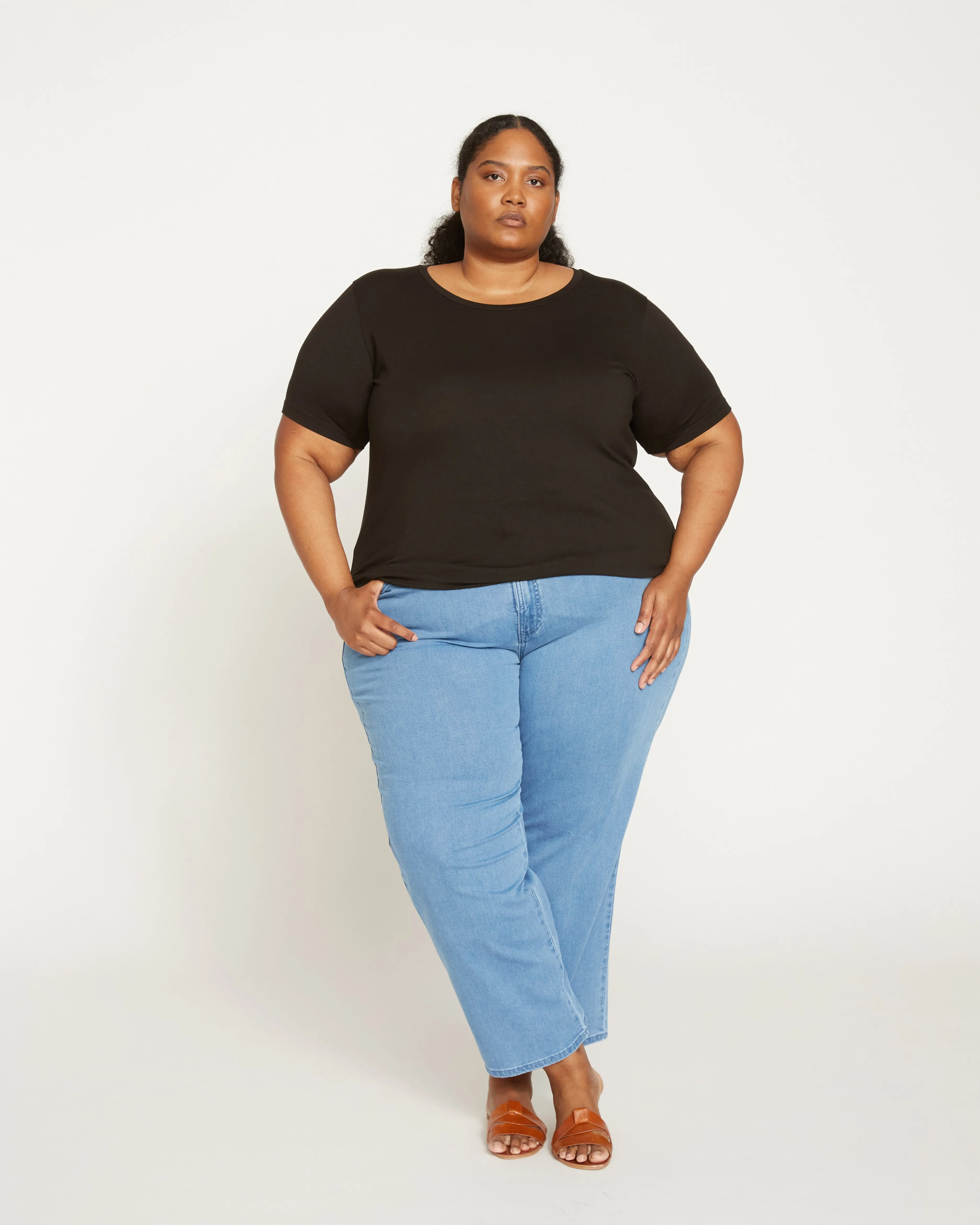 Signature Tee Rex - Black sold by Universal Standard product image thumbnail 3