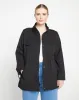 Vineyard Stretch Cotton Twill Jacket - Black sold by Universal Standard