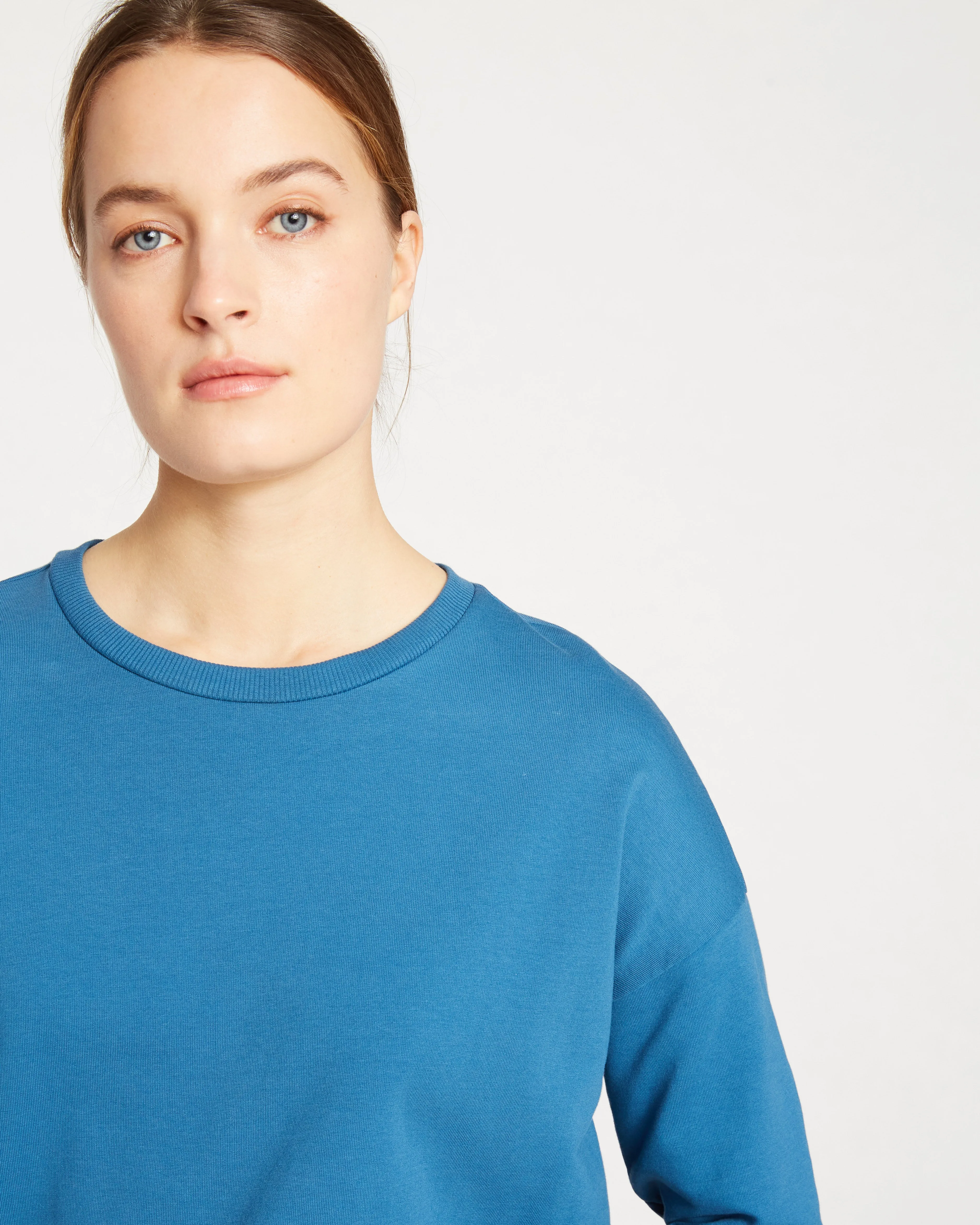 Lauren Classic Sweatshirt - Cerulean sold by Universal Standard product image thumbnail 2