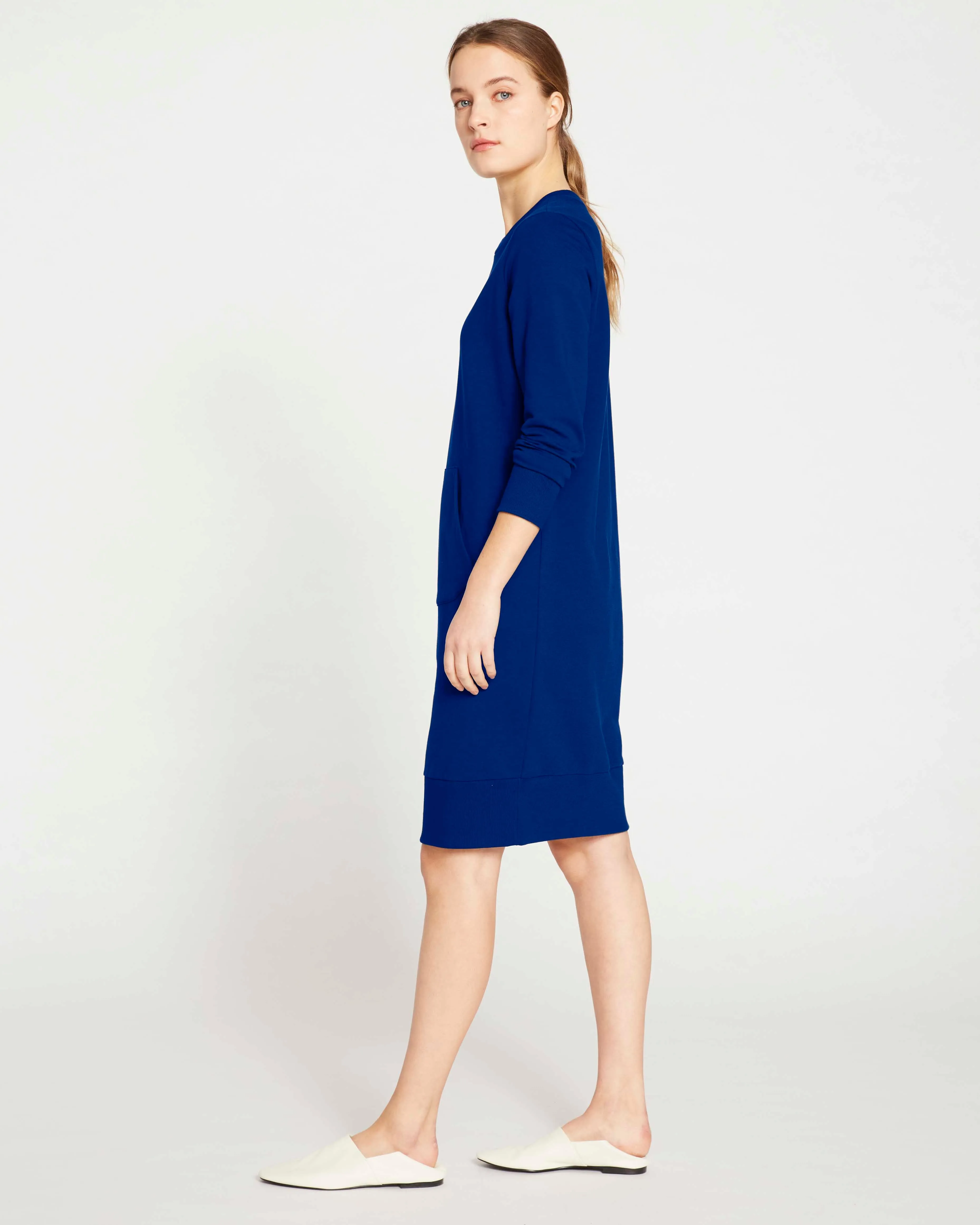 Bree Sweatshirt Dress - Lapis sold by Universal Standard product image thumbnail 3