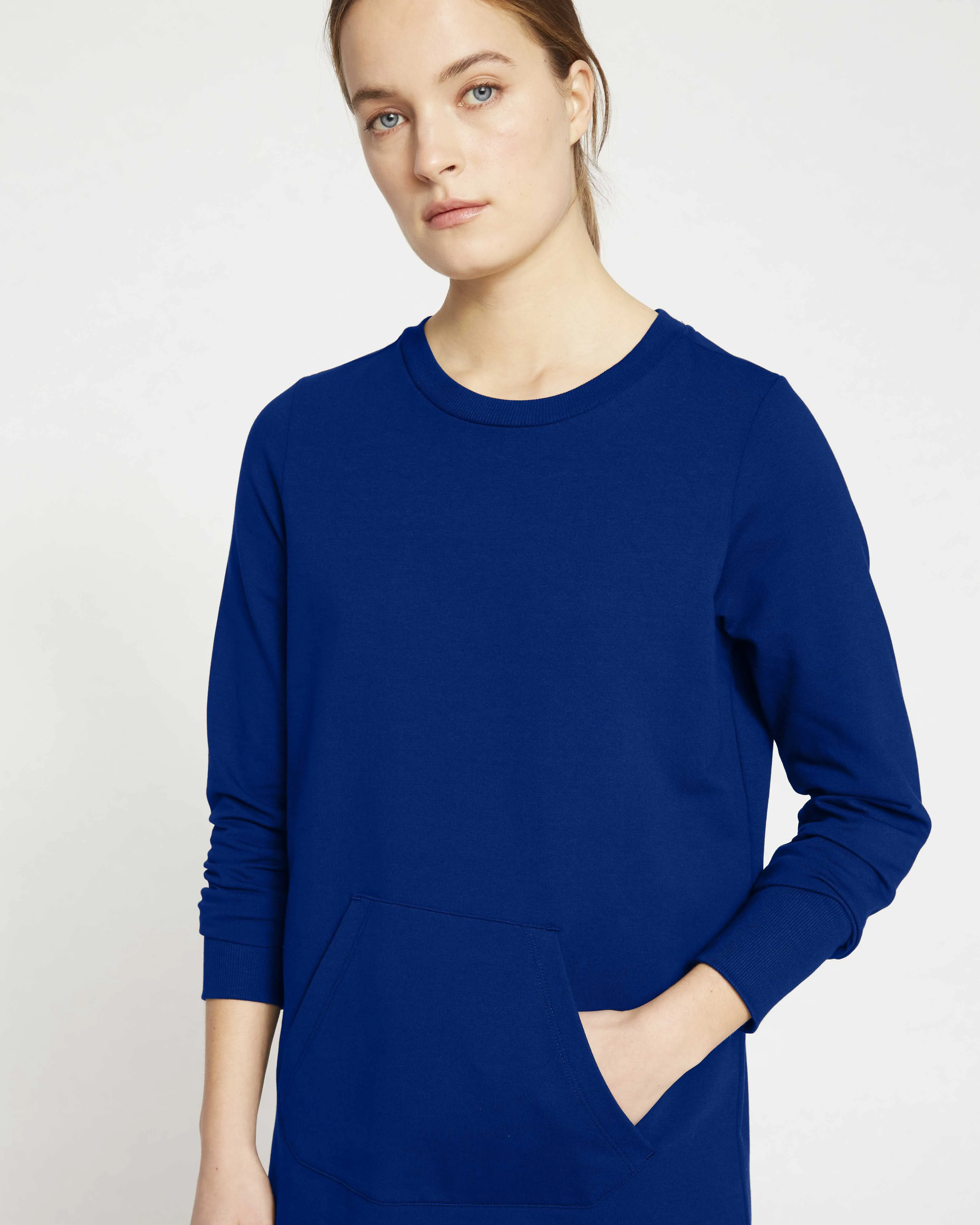 Bree Sweatshirt Dress - Lapis sold by Universal Standard product image thumbnail 2