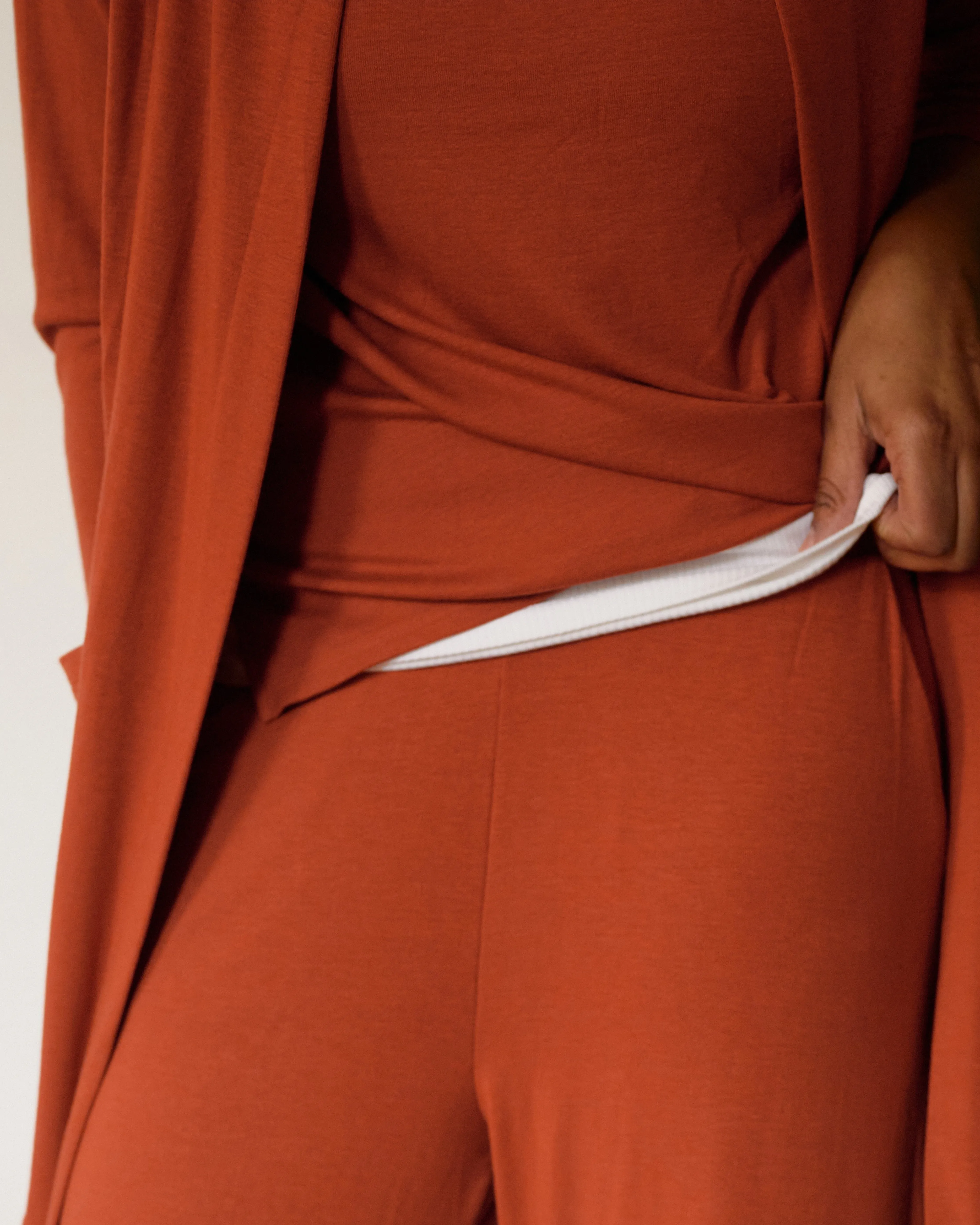 TravelKnit Sweatshirt - Warm Russet sold by Universal Standard product image thumbnail 3