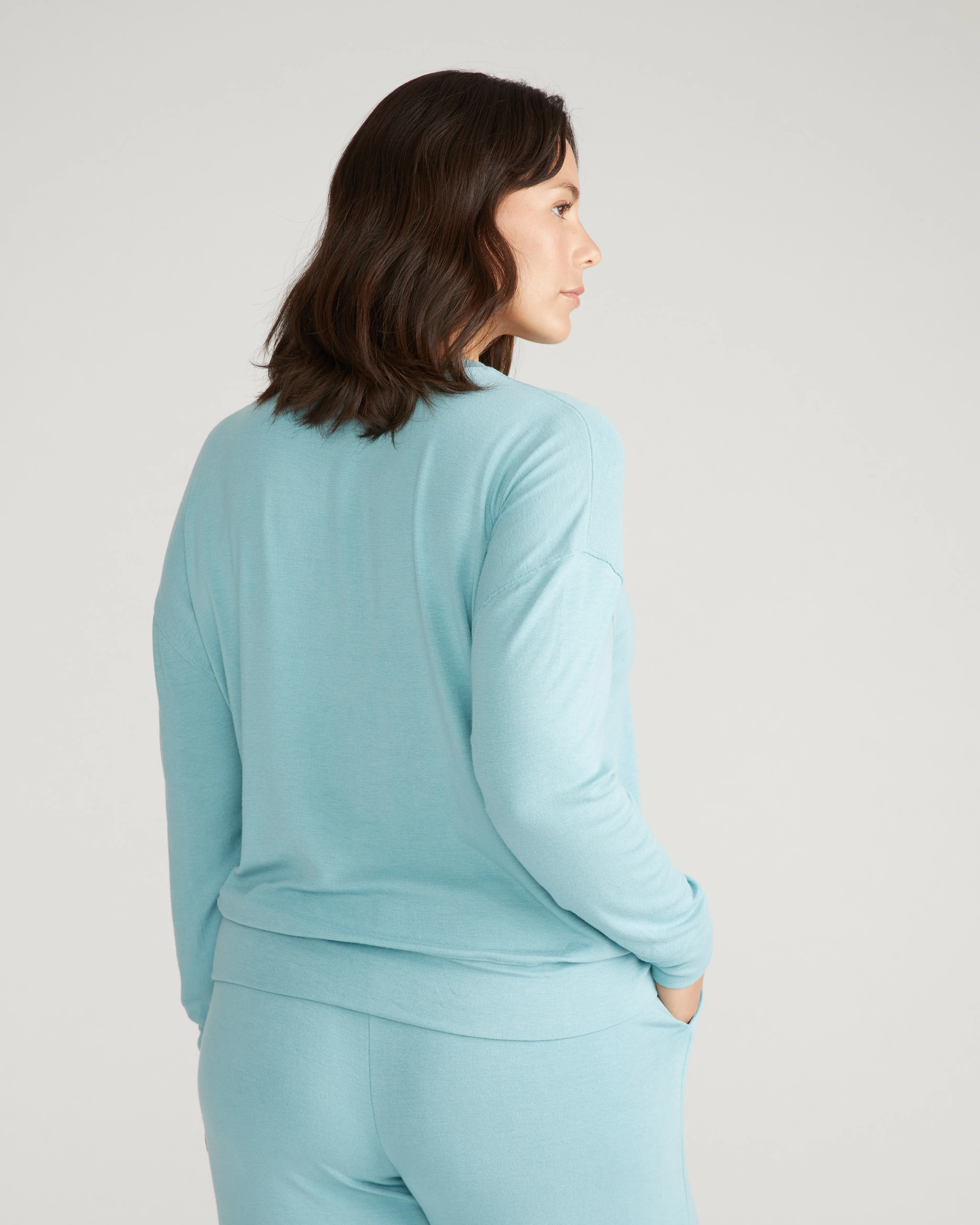 TravelKnit Sweatshirt - Cameo Blue sold by Universal Standard product image thumbnail 4