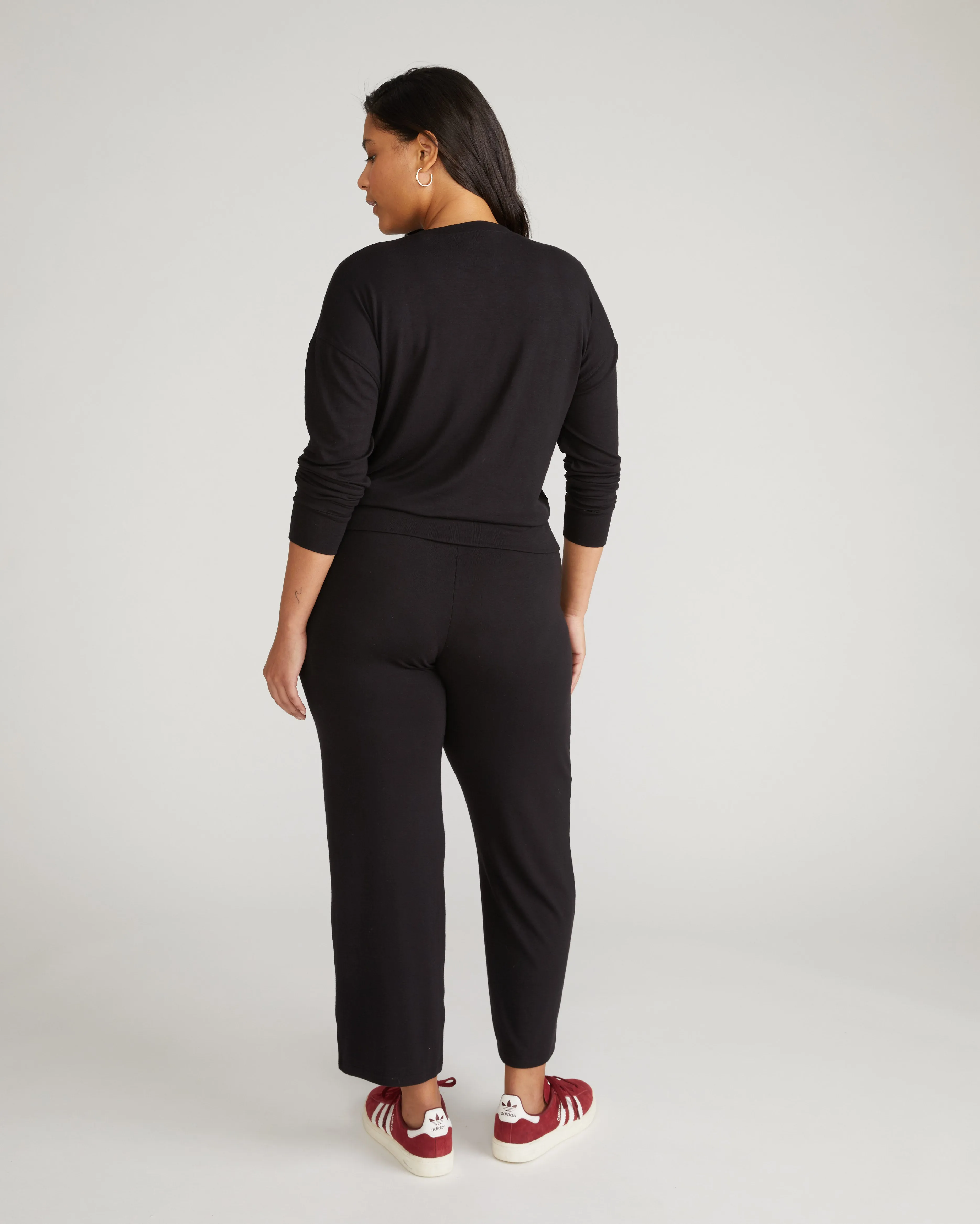 TravelKnit Sweatshirt - Black sold by Universal Standard product image thumbnail 4