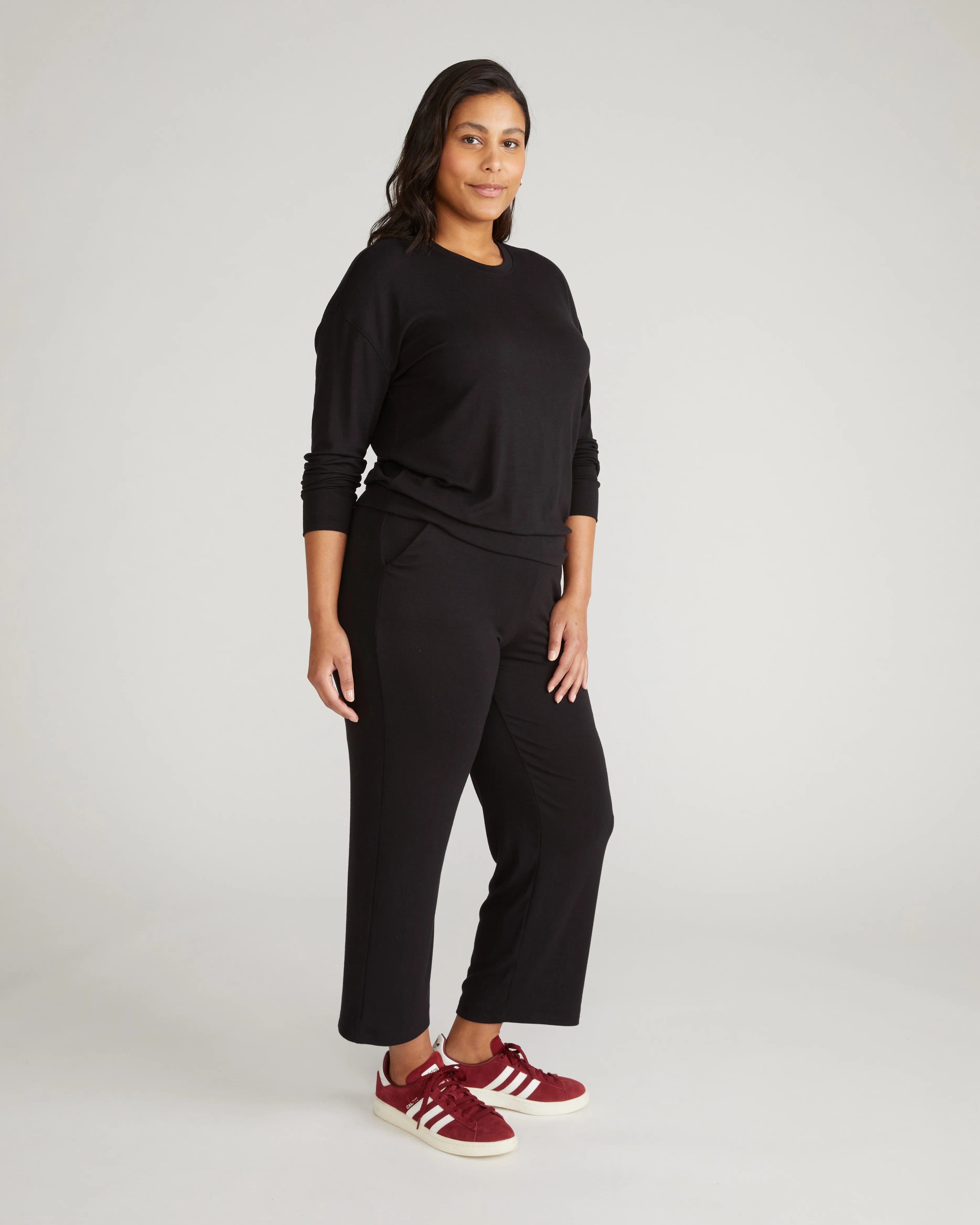 TravelKnit Sweatshirt - Black sold by Universal Standard product image thumbnail 3