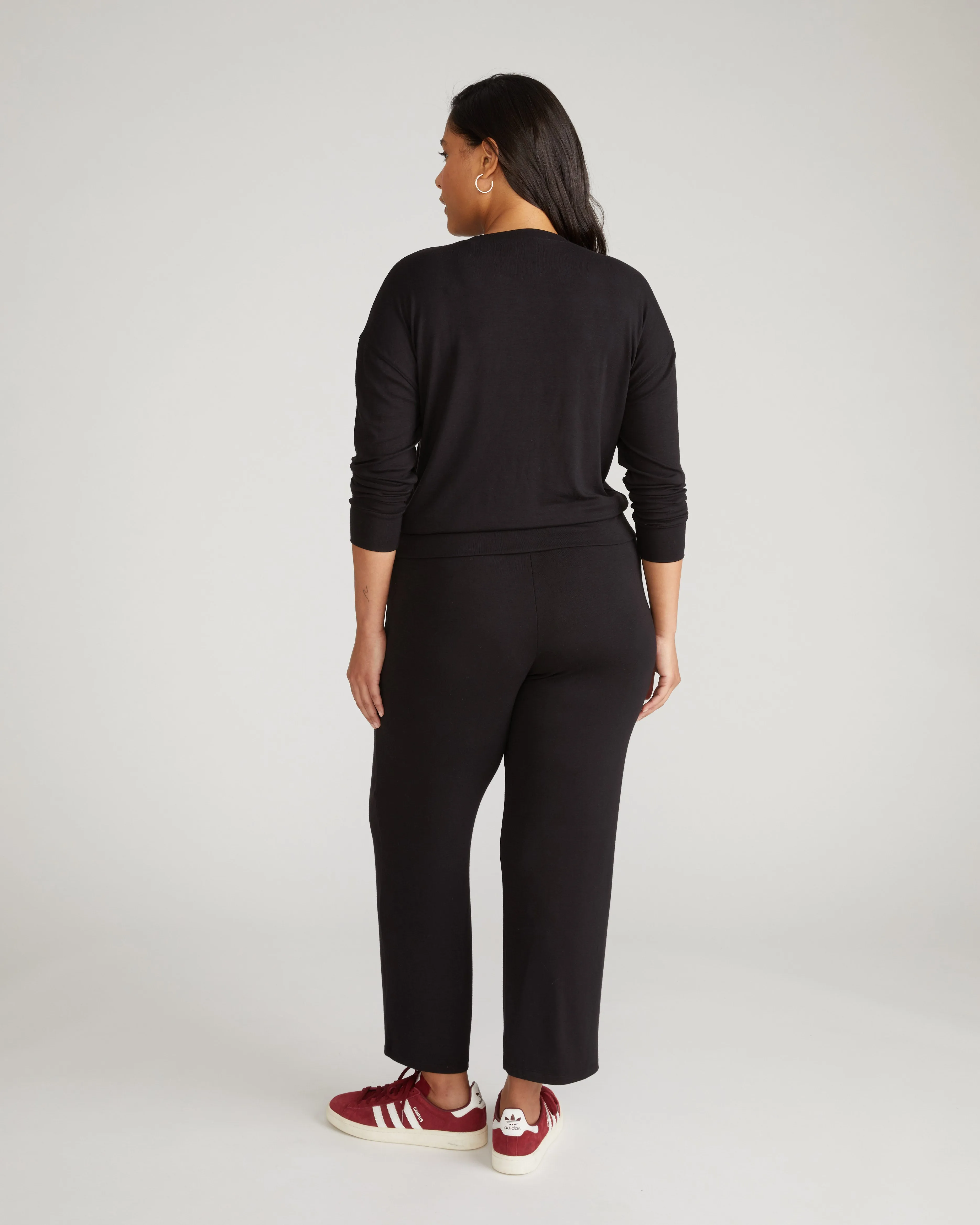 TravelKnit Relaxed Pants - Black sold by Universal Standard product image thumbnail 4