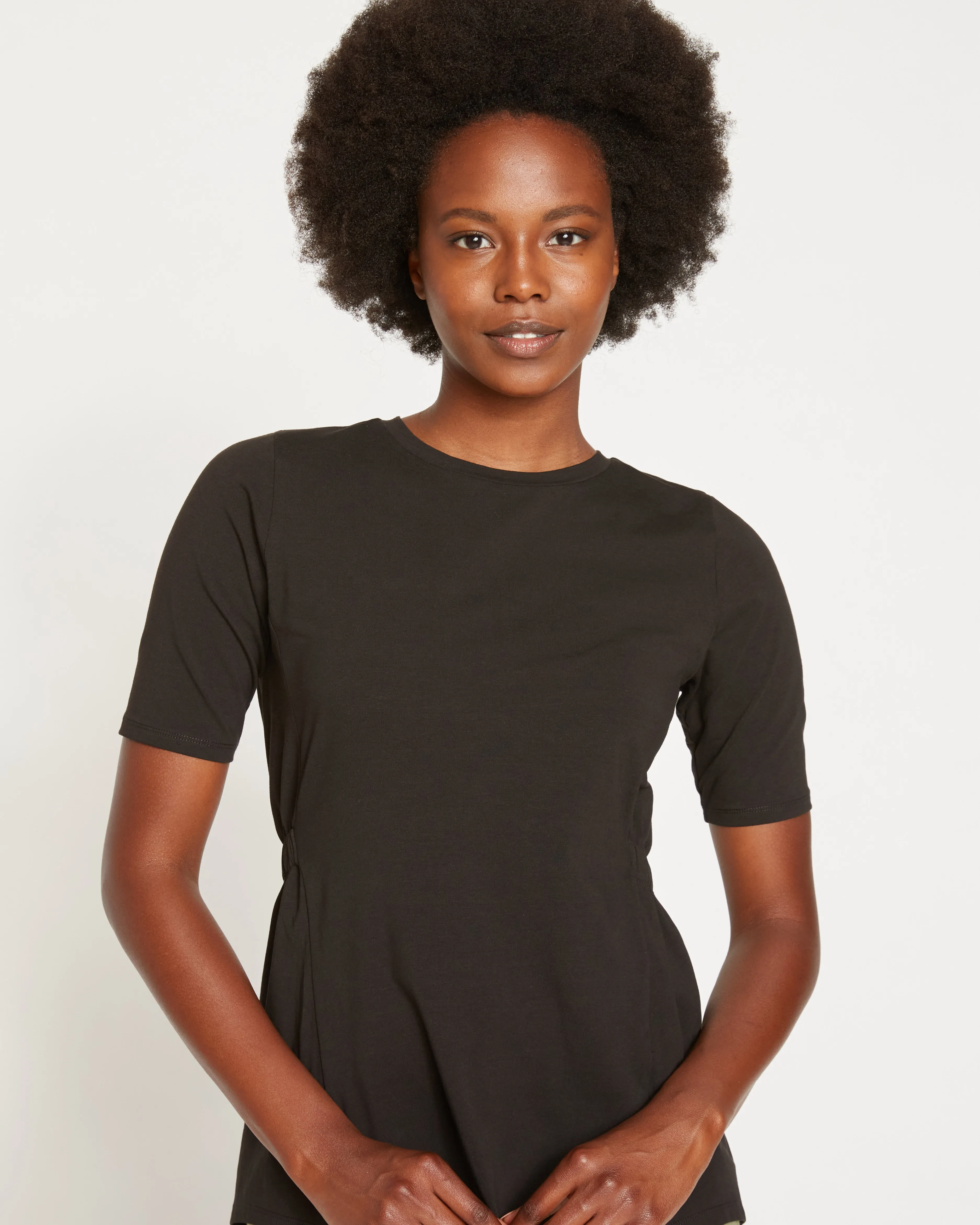 Afternoon Tee - Black sold by Universal Standard product image thumbnail 3