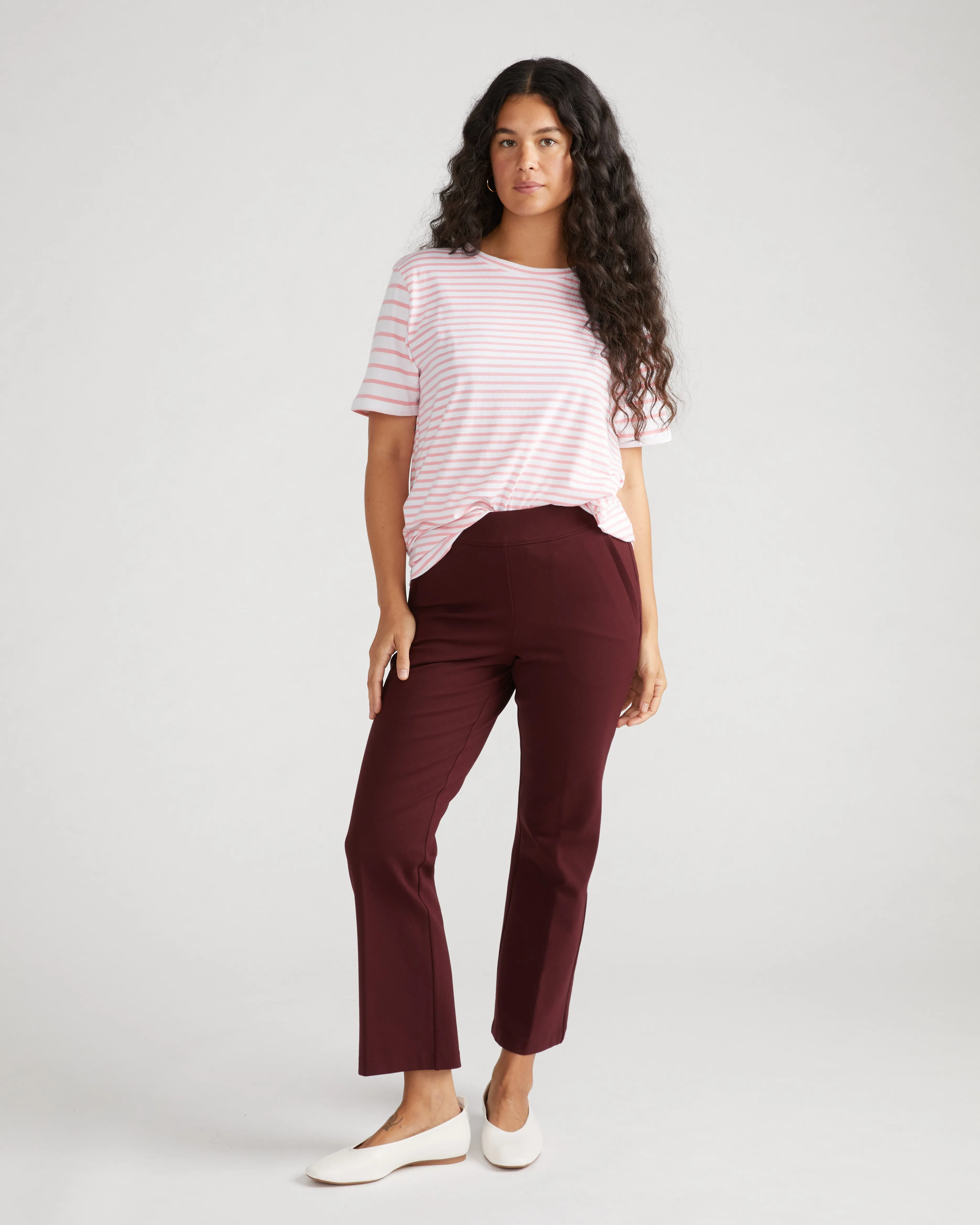 Eco Tee Rex - Pink Stripes sold by Universal Standard product image thumbnail 2