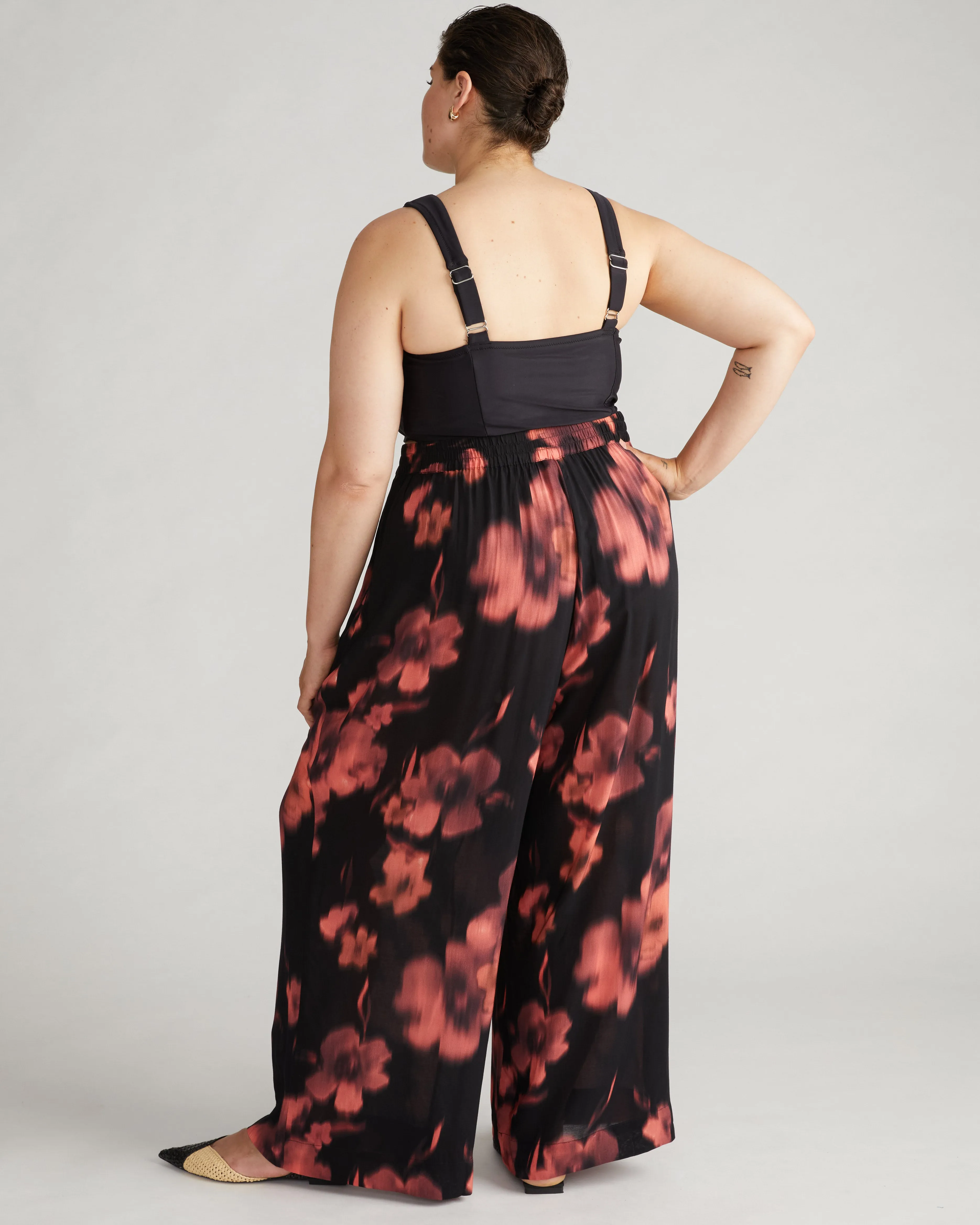 Verbena Voile Pants - Nightbloom Print sold by Universal Standard product image thumbnail 3